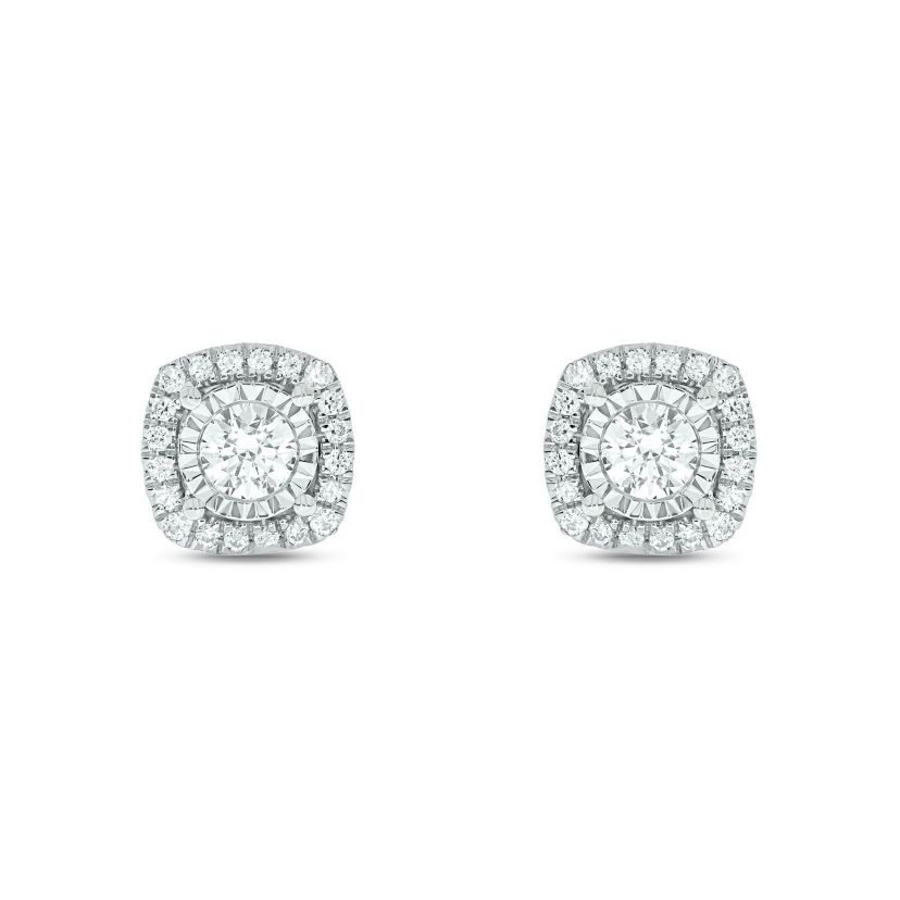 1/2 ct. t.w. Diamond Solitaire Earring In 14K Gold