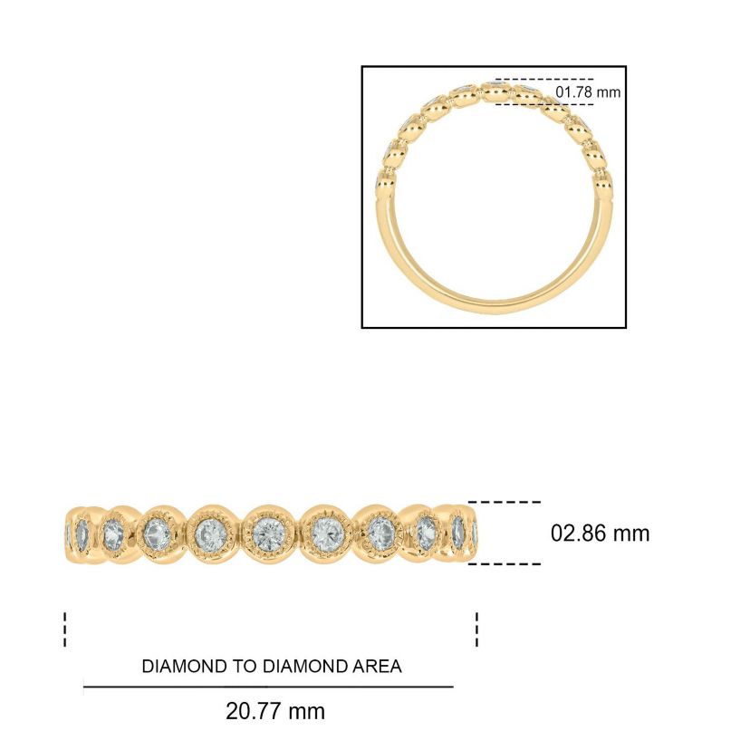 1/4 ct. t.w. Diamond Anniversary Band in 10K Gold
