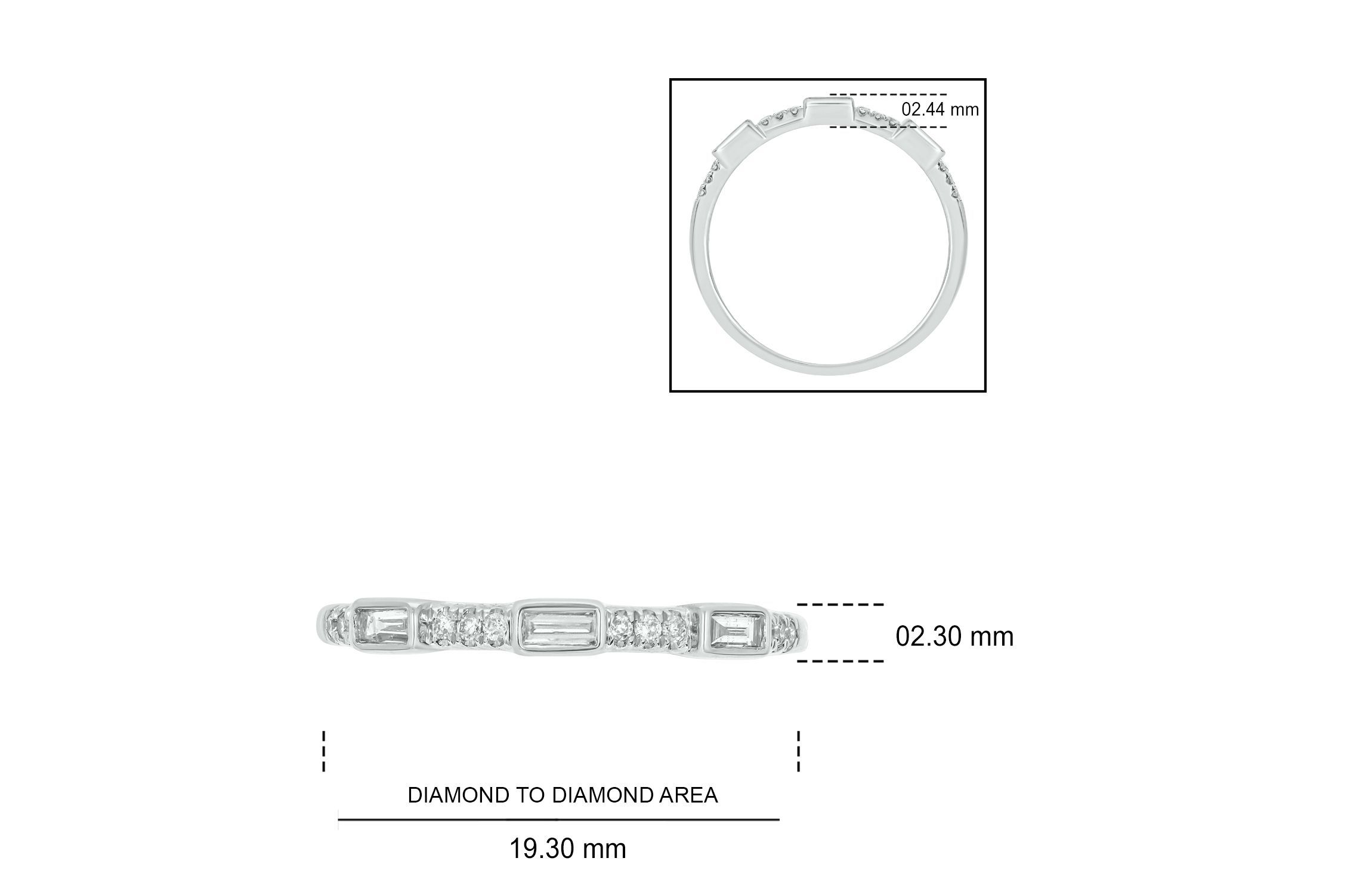 1/6 ct. t.w. Diamond Anniversary Band in 10K Gold