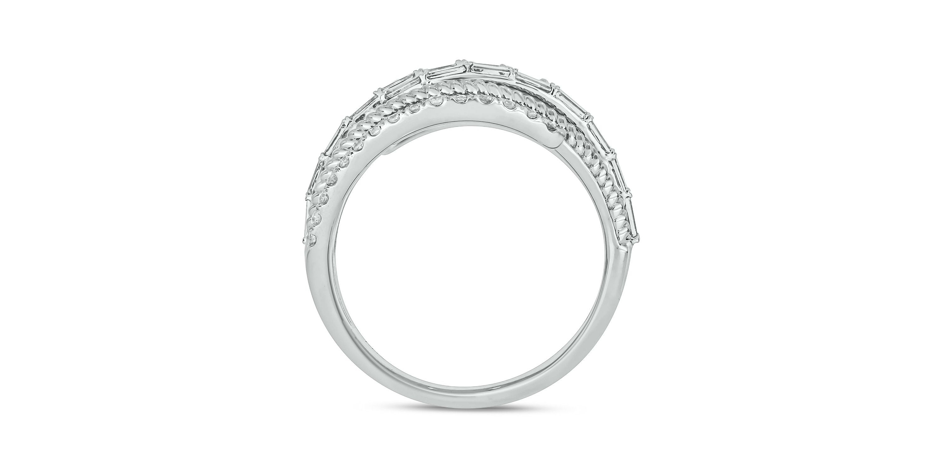 1.0 ct.t.w White Diamond Stunning Fashion Ring in 14K Gold