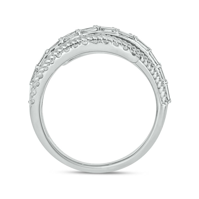 1.0 ct.t.w White Diamond Stunning Fashion Ring in 14K Gold