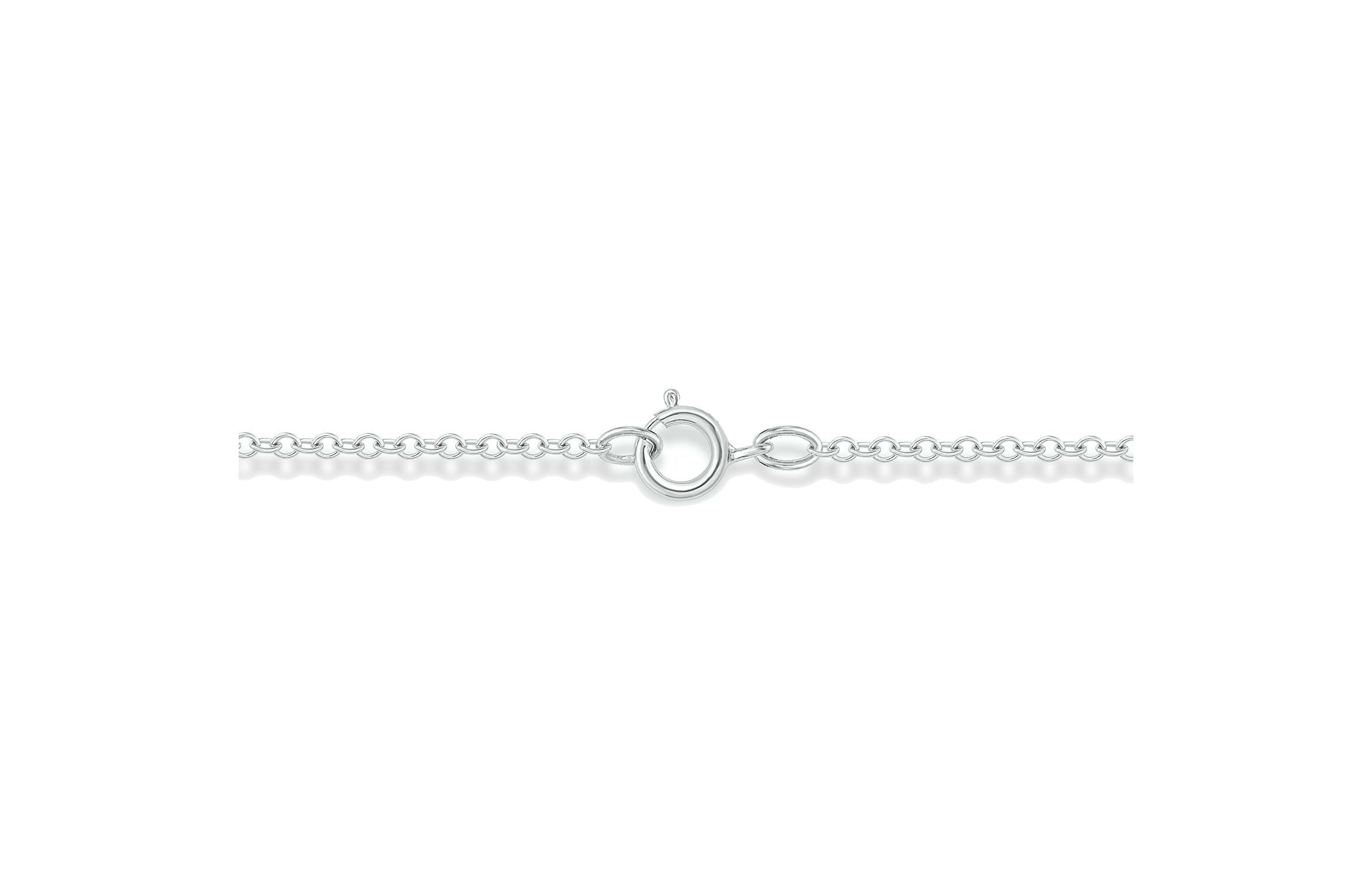 3/8 ct. t.w White Natrual Diamond Cushion Pendant Necklace in 10K Gold