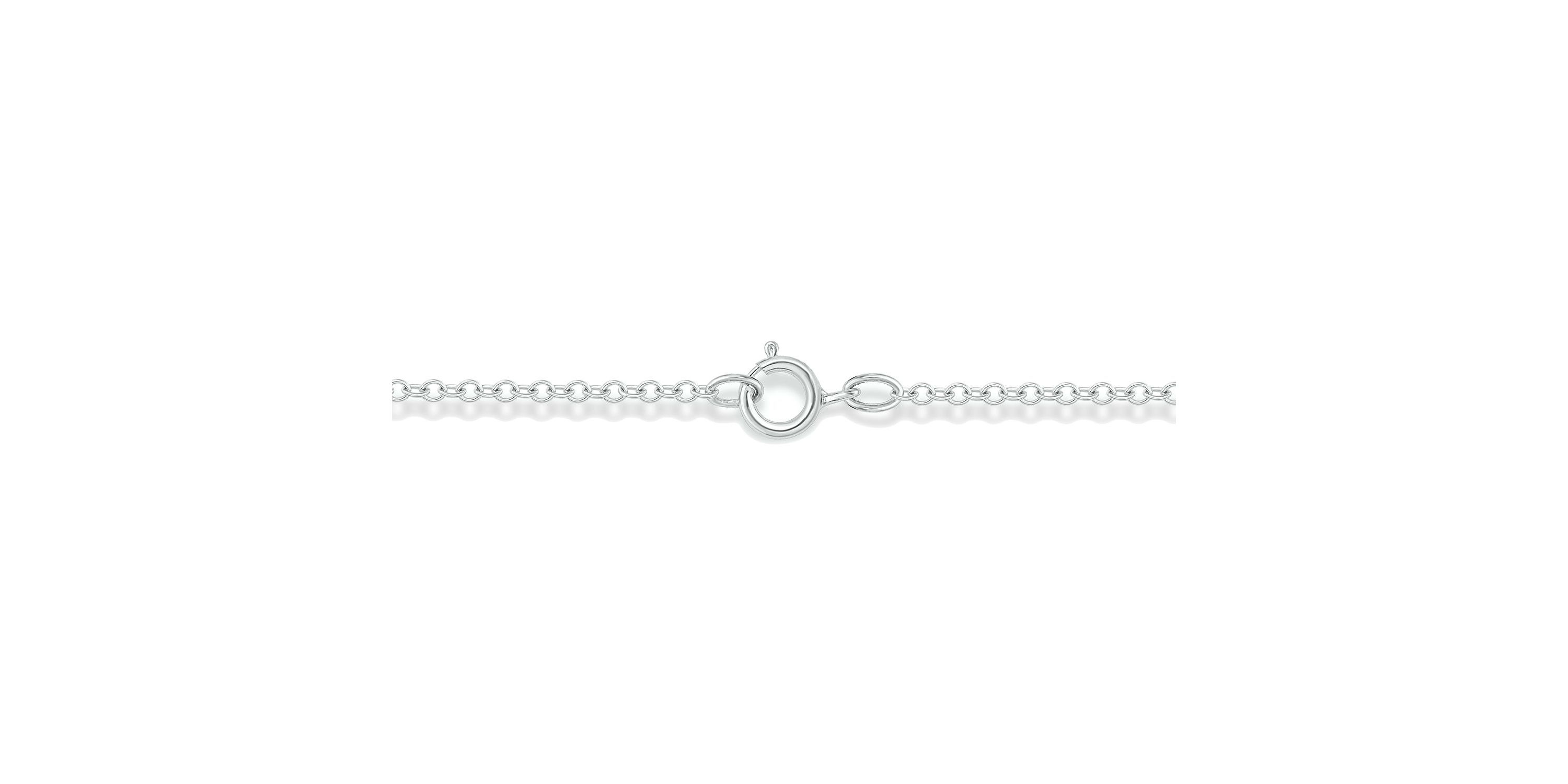3/4 ct. t.w White Diamond Curved Bar Necklace For Womens in 10K Gold