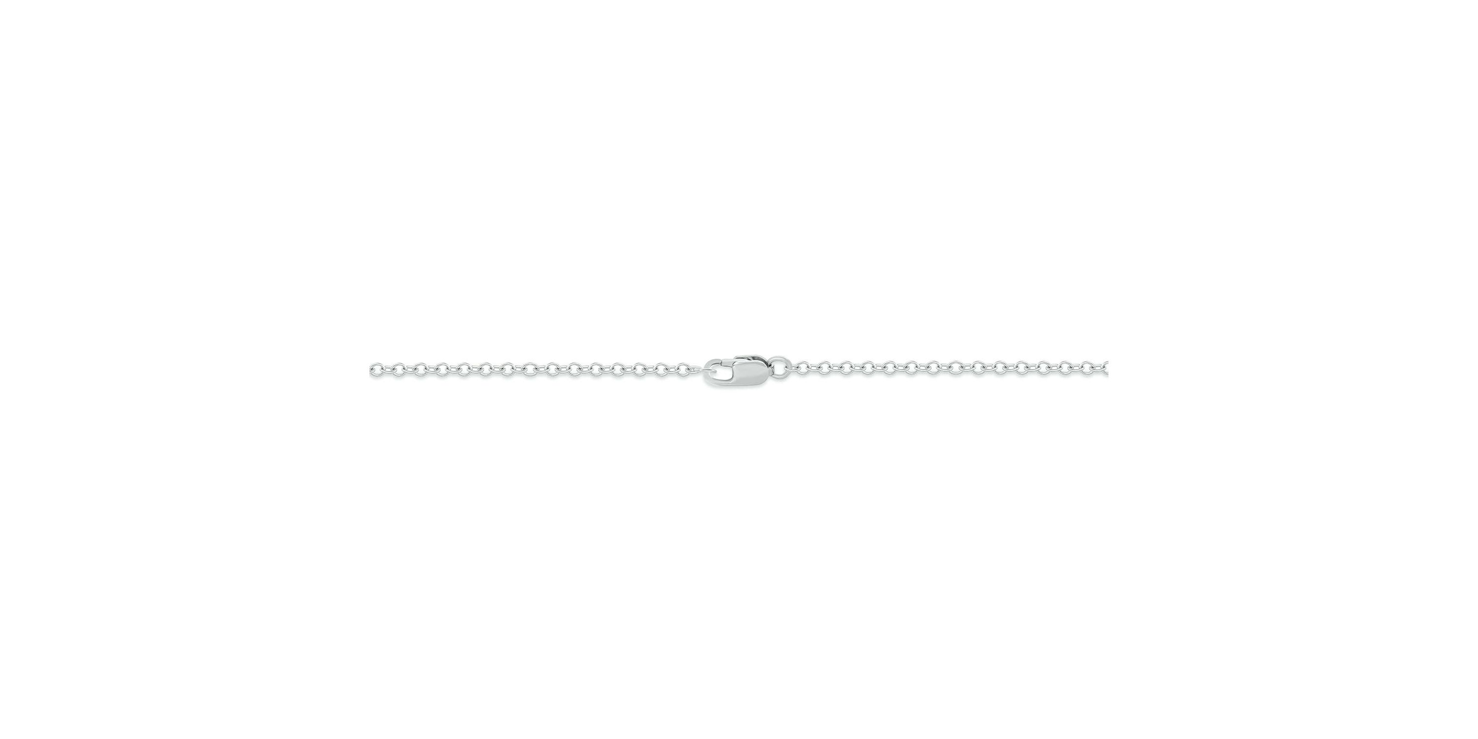 1/10 ct. t.w Diamond 1/10 ct. t.w Natural Blue Saphire Gemstone Adorable Bracelet in 14K Gold