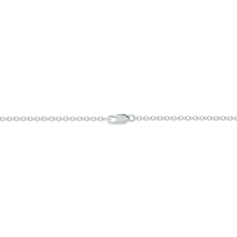 1/10 ct. t.w Diamond 1/10 ct. t.w Natural Blue Saphire Gemstone Adorable Bracelet in 14K Gold