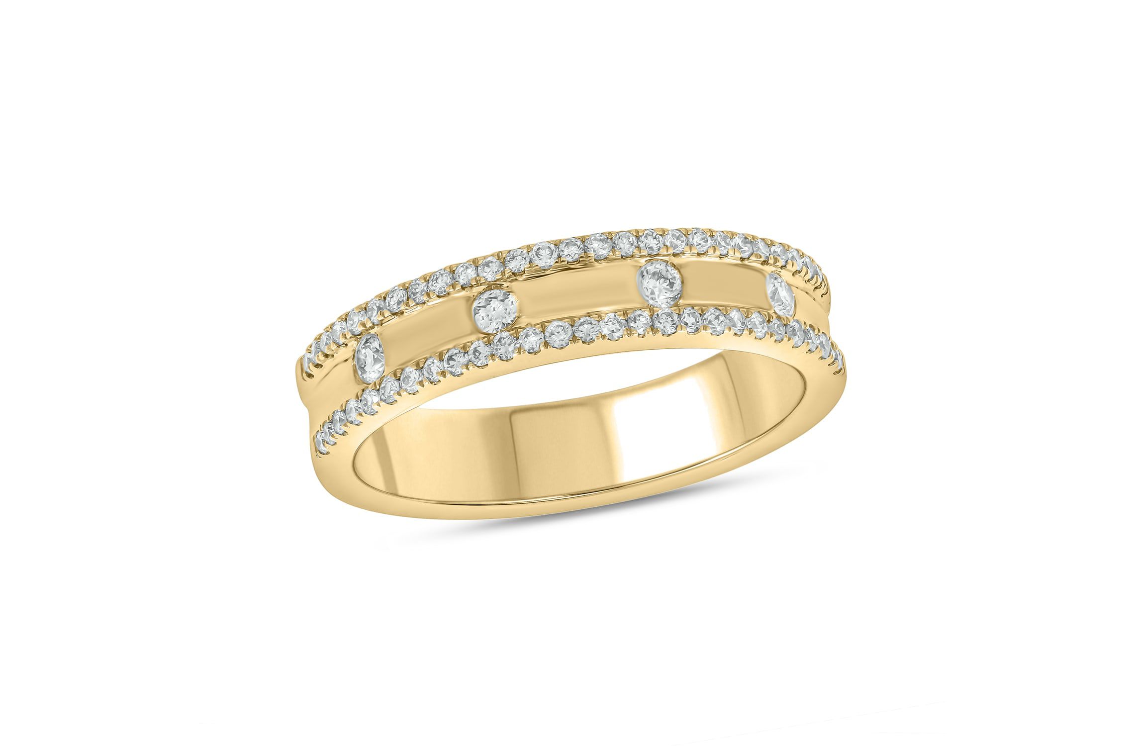 1/3 ct.t.w. Diamond Anniversary Band in 14KT White Gold