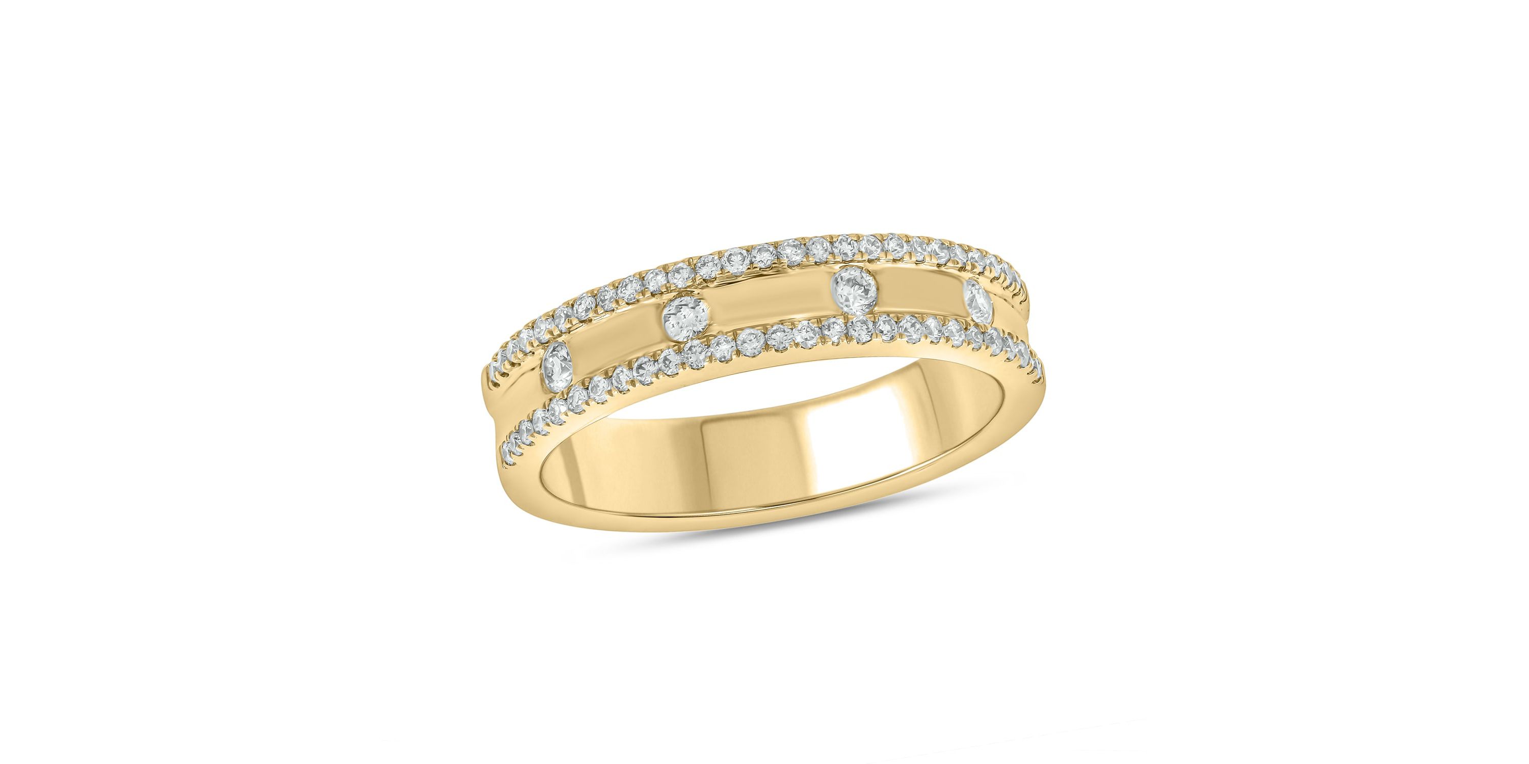 1/3 ct.t.w. Diamond Anniversary Band in 14KT White Gold