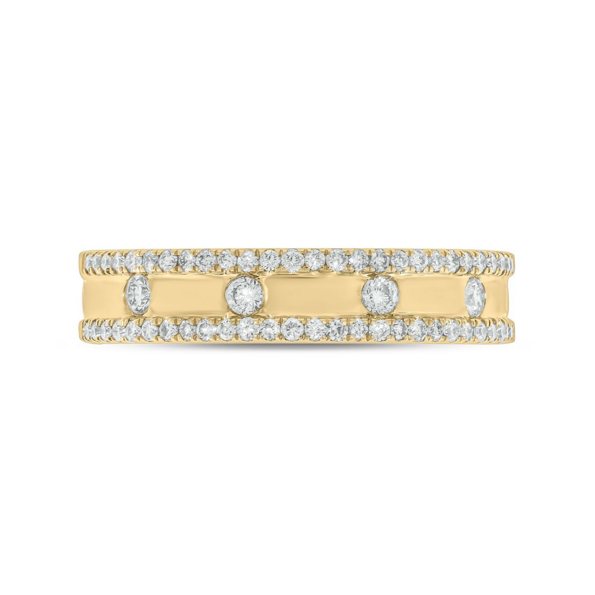 1/3 ct.t.w. Diamond Anniversary Band in 14KT White Gold