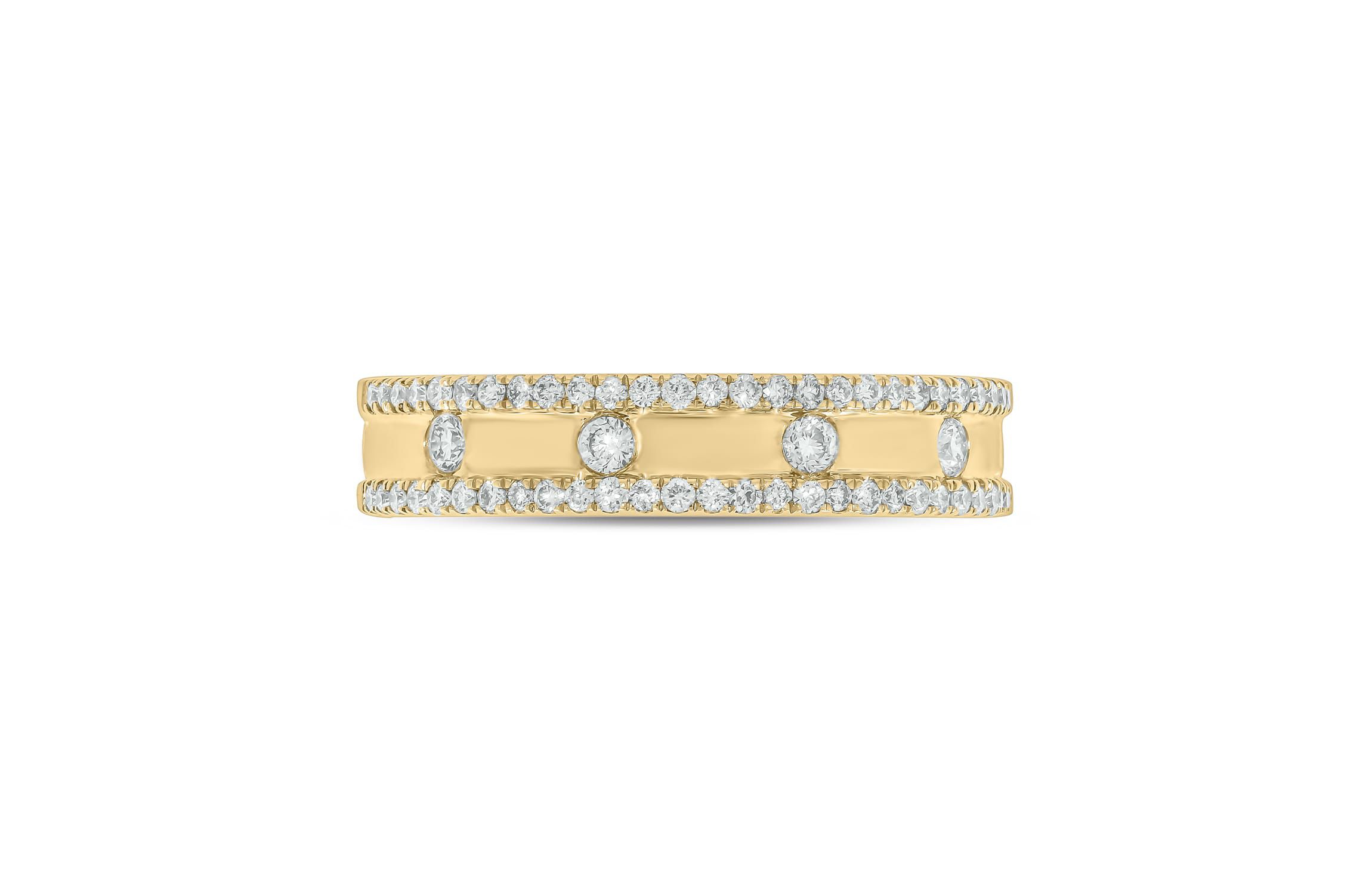 1/3 ct.t.w. Diamond Anniversary Band in 14KT White Gold