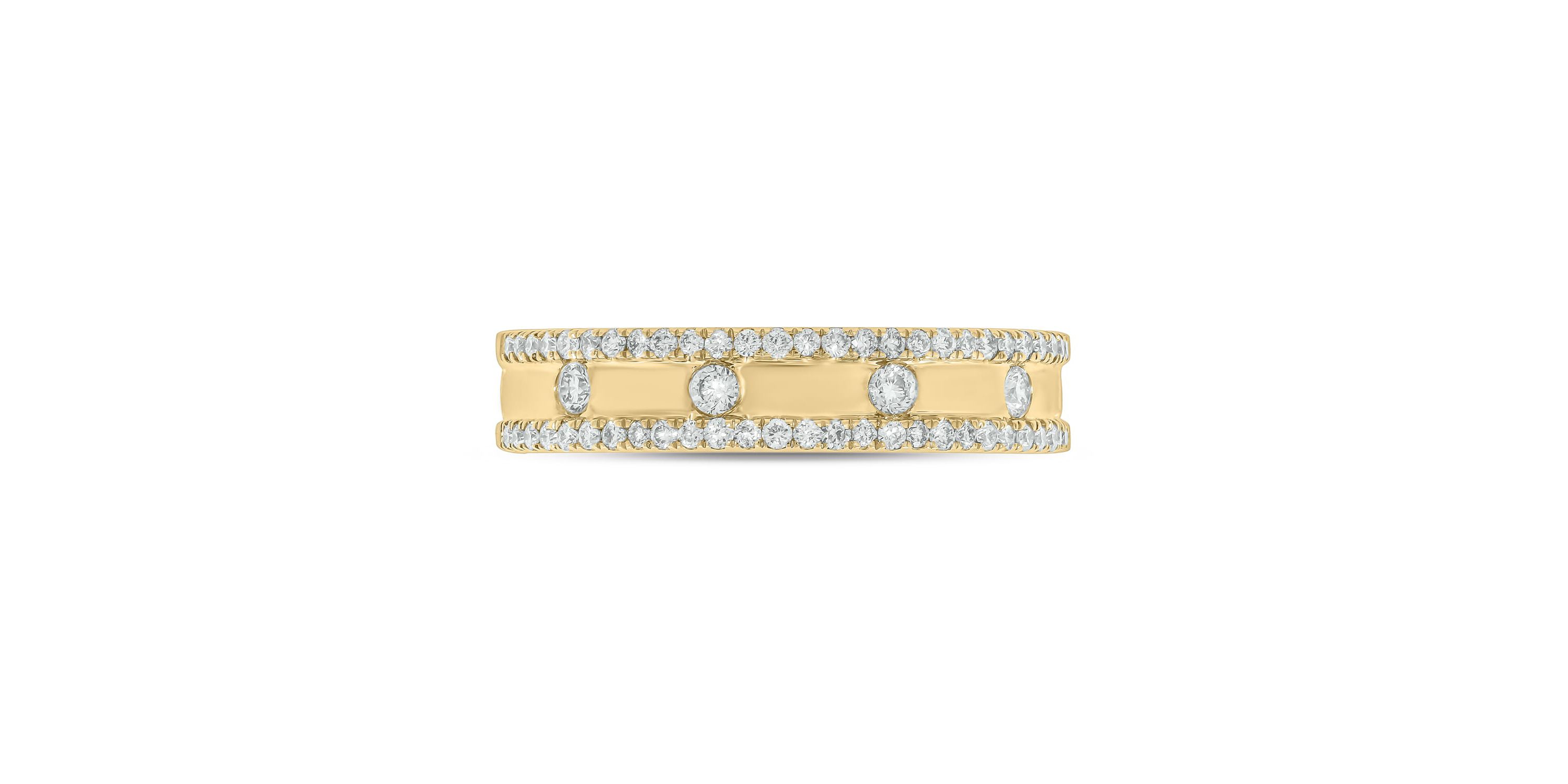1/3 ct.t.w. Diamond Anniversary Band in 14KT White Gold