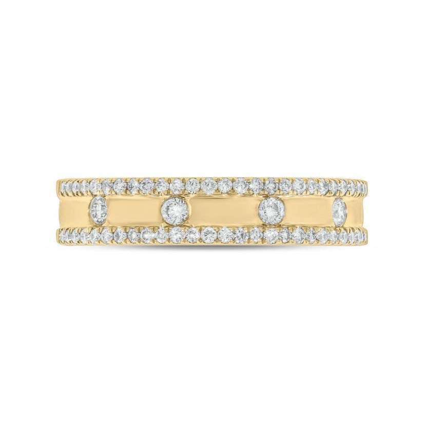 1/3 ct.t.w. Diamond Anniversary Band in 14KT White Gold