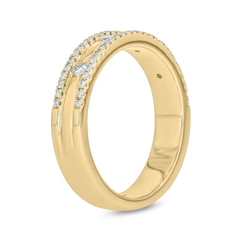 1/3 ct.t.w. Diamond Anniversary Band in 14KT White Gold