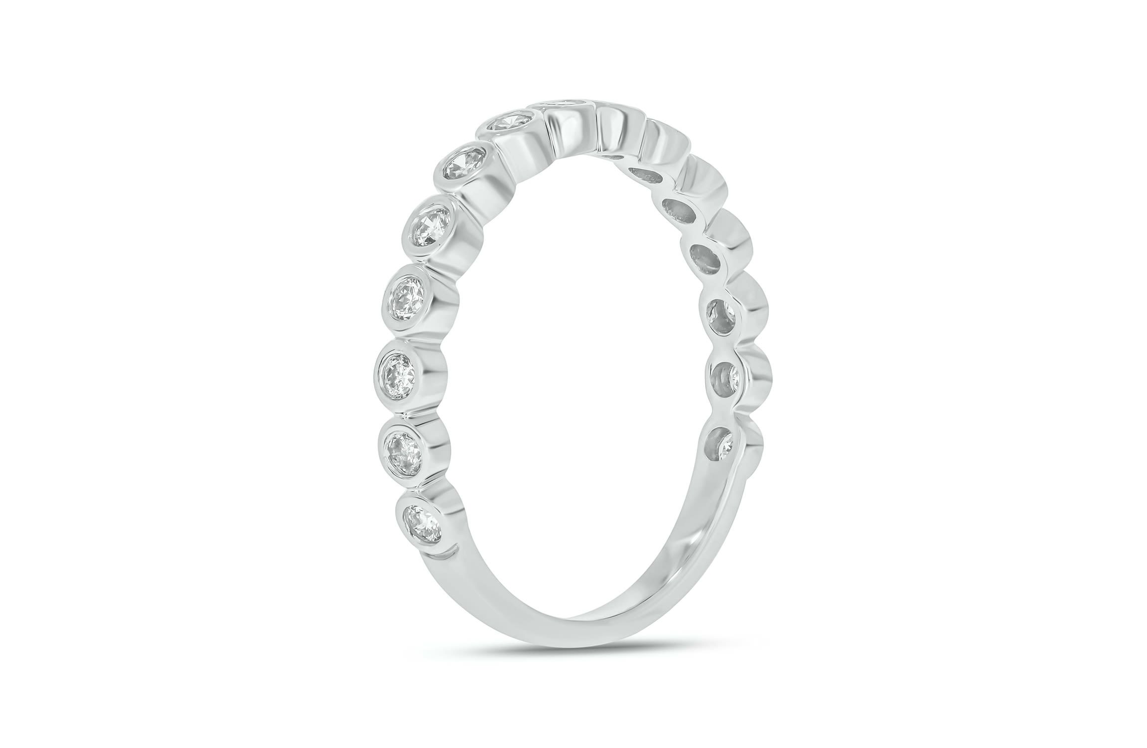 5/8 ct.t.w. Diamond Anniversary Band in 14KT Rose Gold