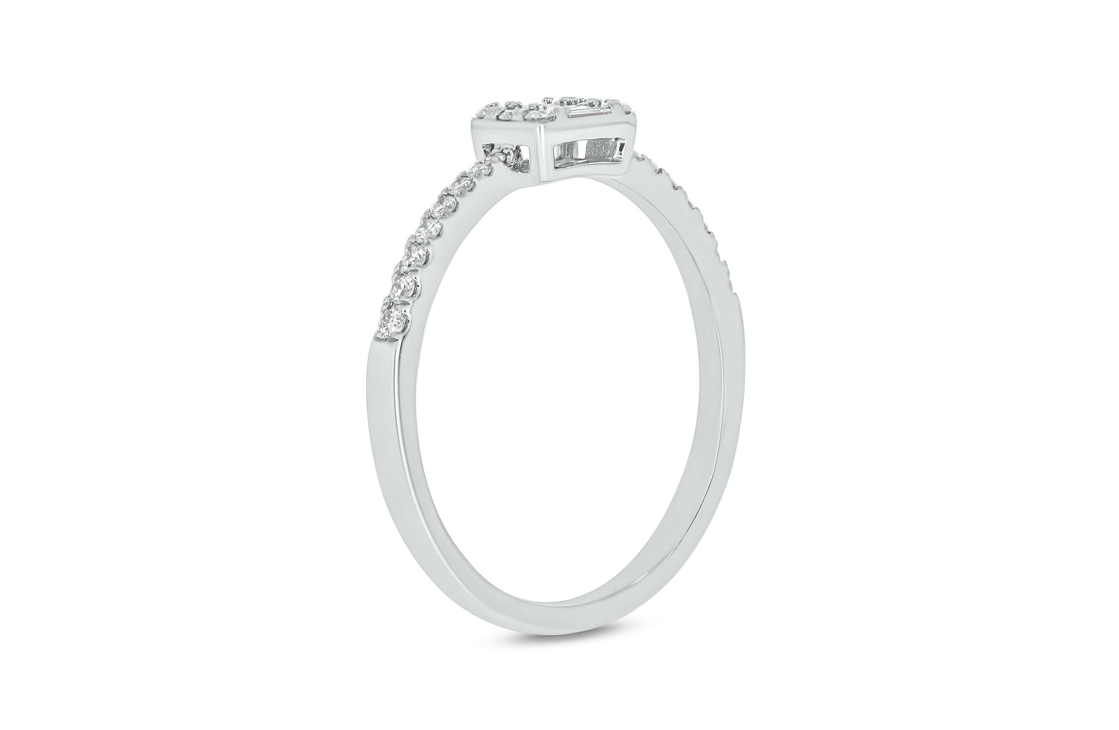 1/4 ct.t.w. Diamond Gorgeous Fashion Ring in 14KT Yellow Gold