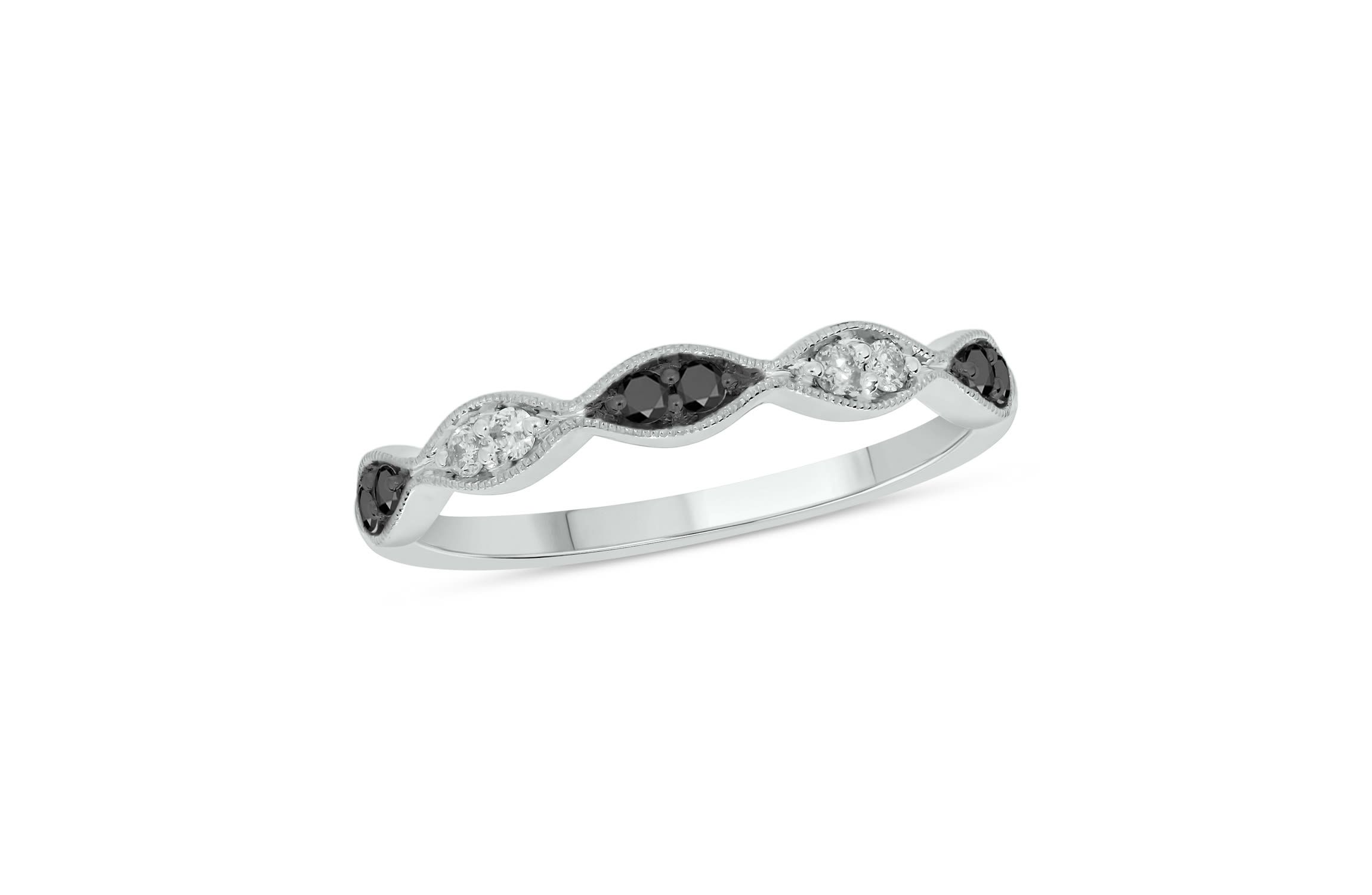 1/6 ct.t.w. Diamond Anniversary Band in 14KT Rose Gold