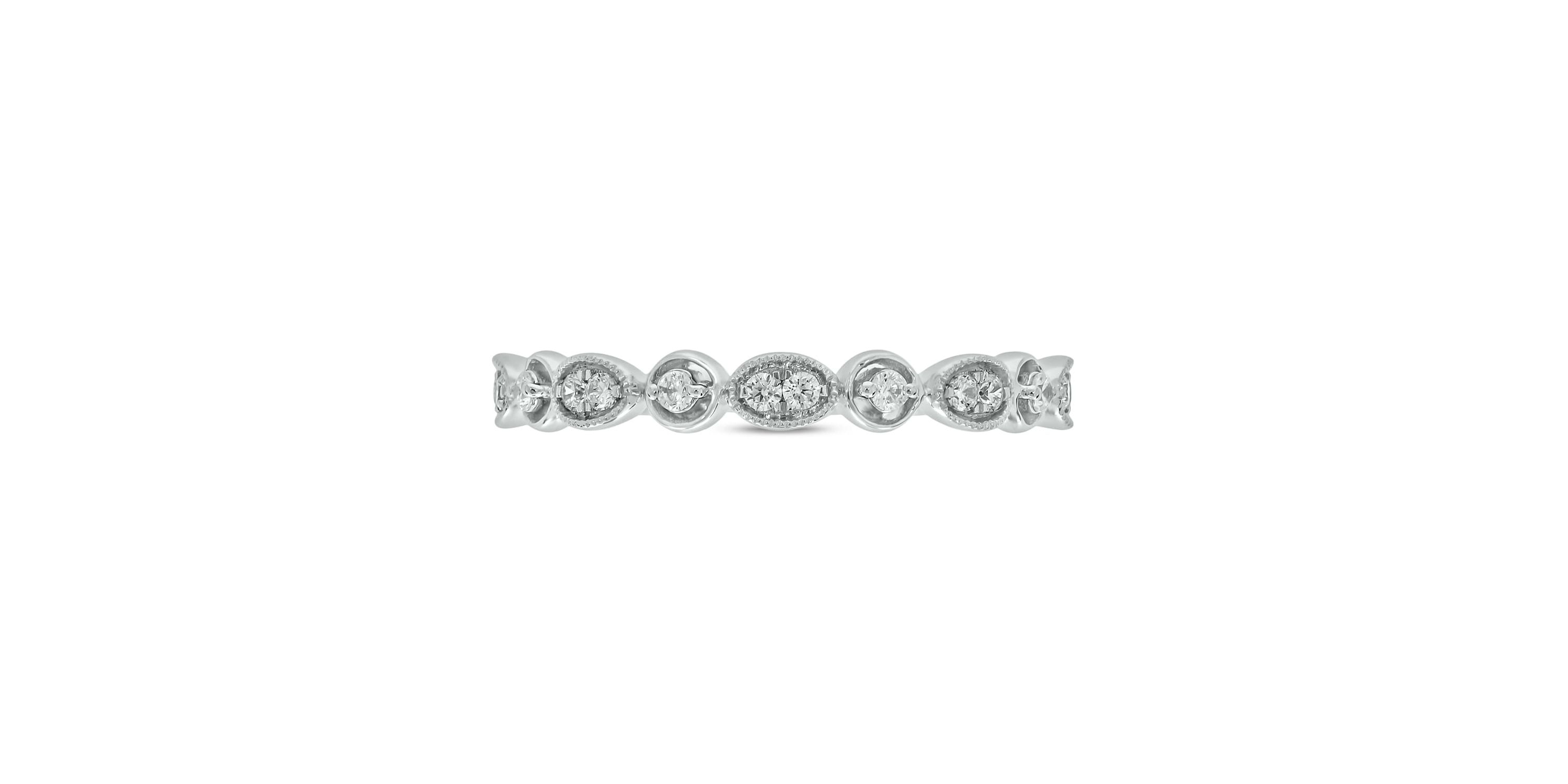 1/6 ct.t.w. Diamond Anniversary Band in 14KT Yellow Gold