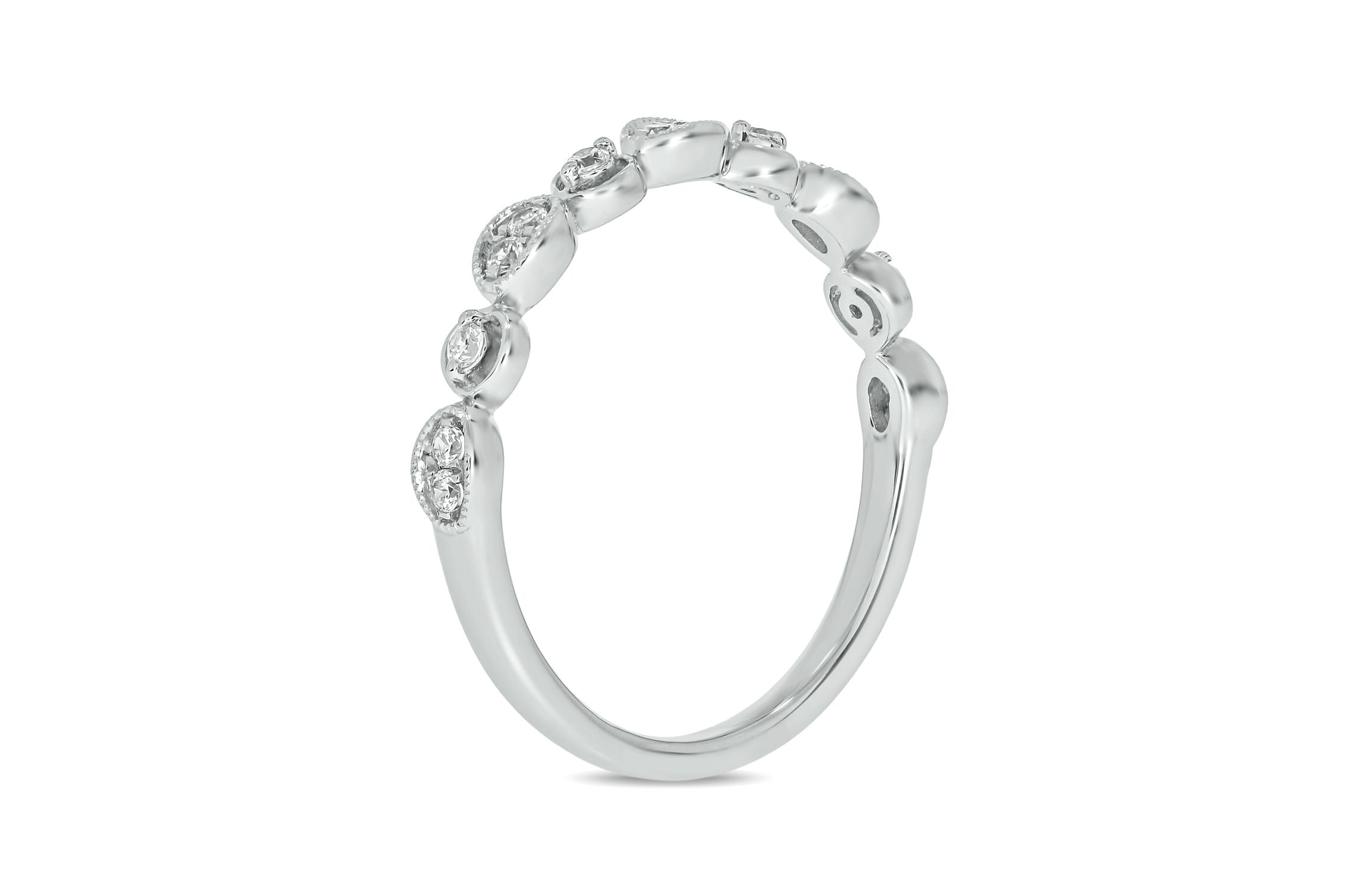 1/6 ct.t.w. Diamond Anniversary Band in 14KT Rose Gold