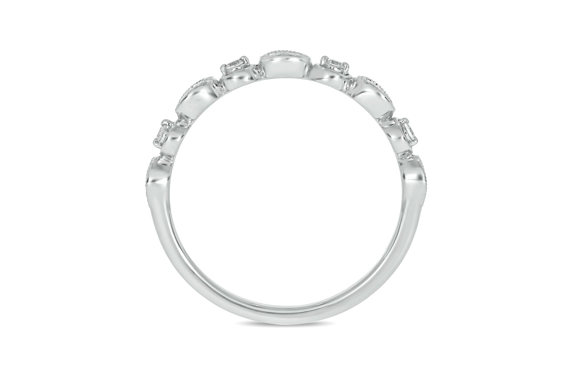 1/6 ct.t.w. Diamond Anniversary Band in 14KT Rose Gold