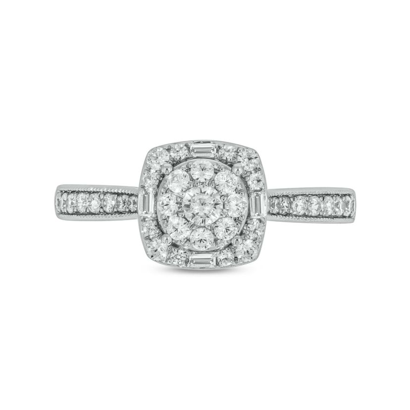 1/2 ct.t.w. Diamond  Fashion Ring in 14KT Rose Gold