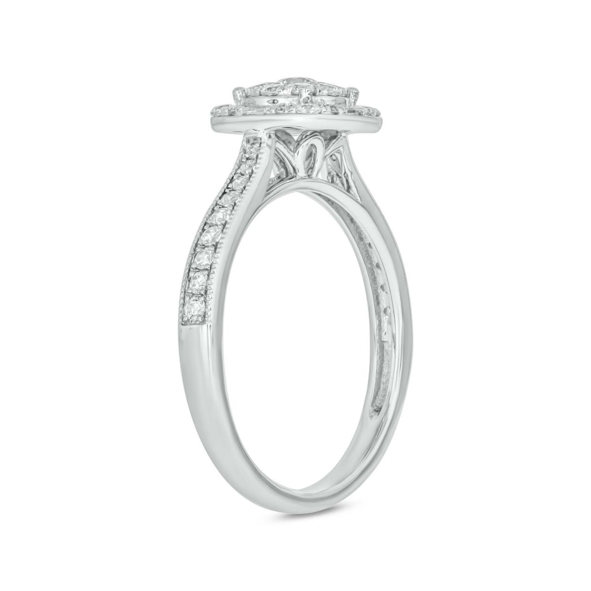 Belk & Co. 1/2 ct.t.w. Diamond Fashion Ring in 14KT Rose Gold | Belk