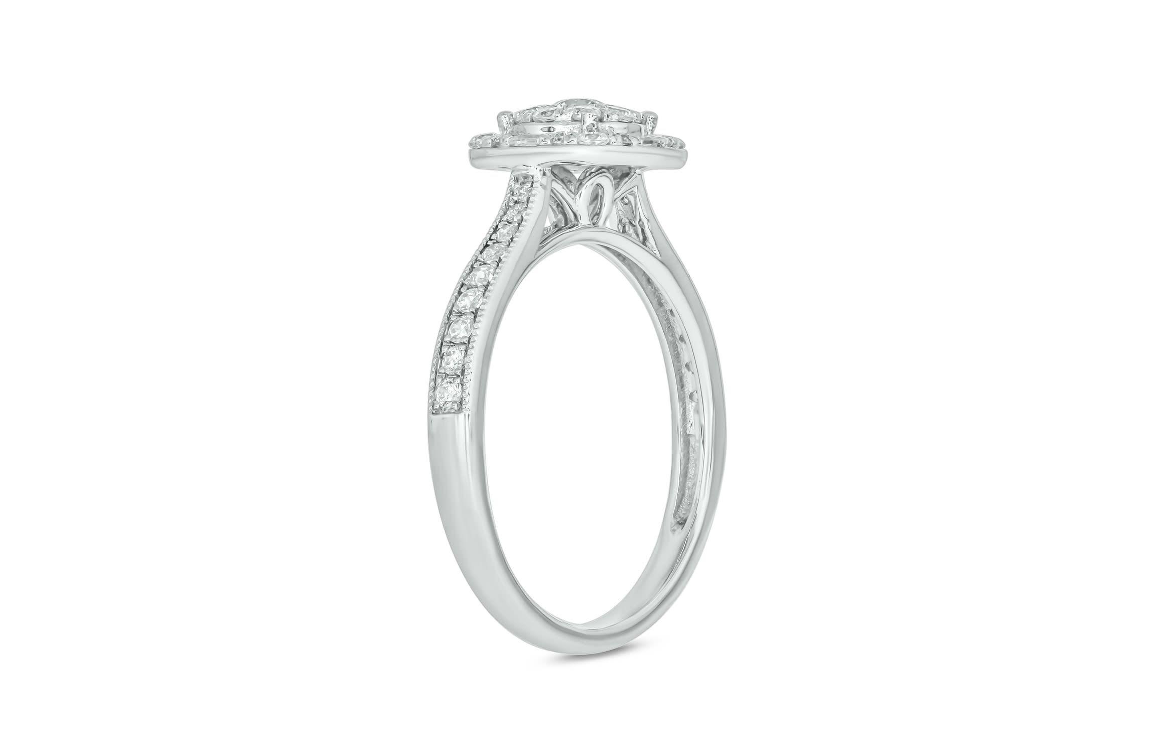 1/2 ct.t.w. Diamond  Fashion Ring in 14KT Rose Gold