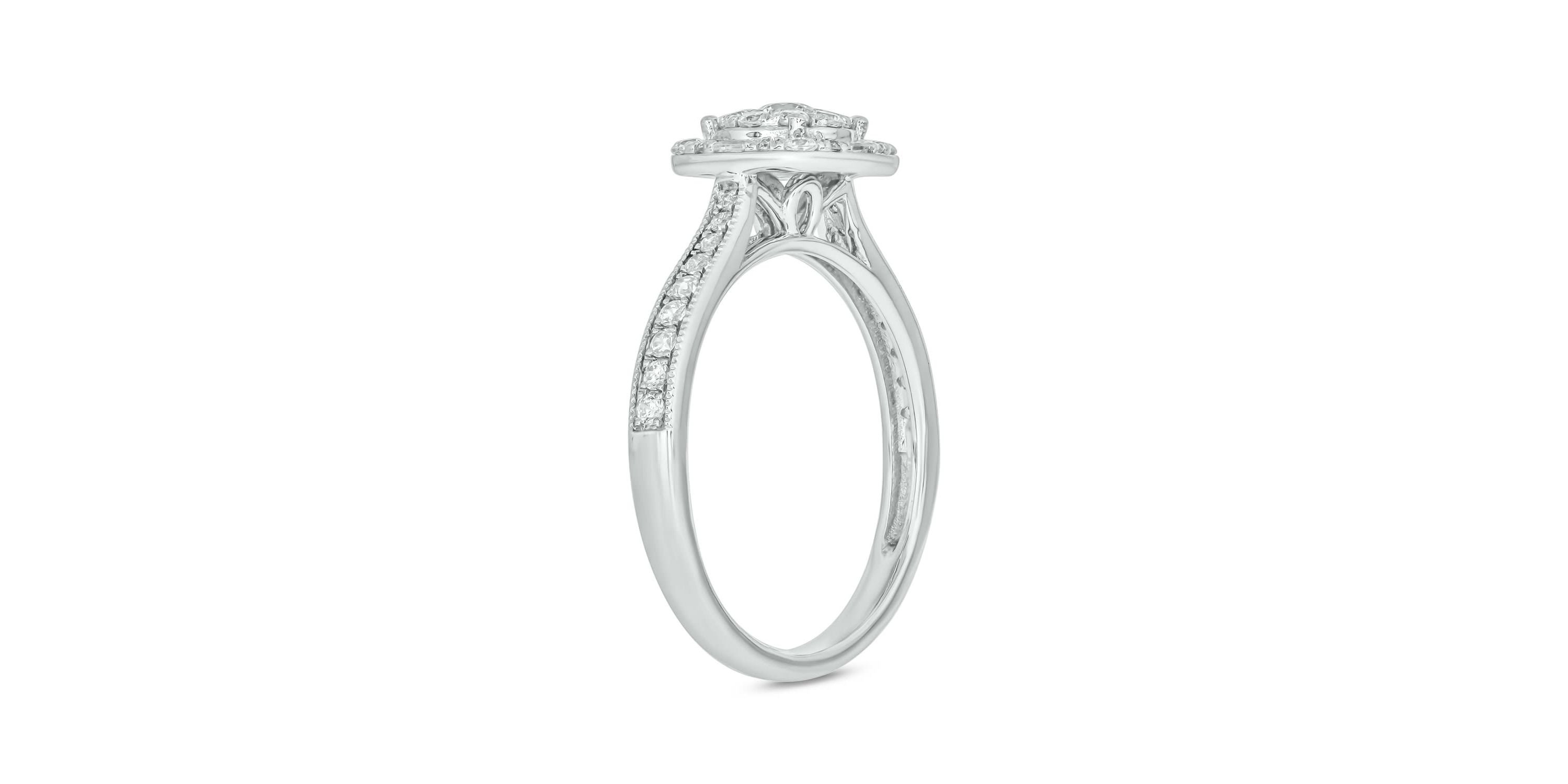1/2 ct.t.w. Diamond  Fashion Ring in 14KT Rose Gold