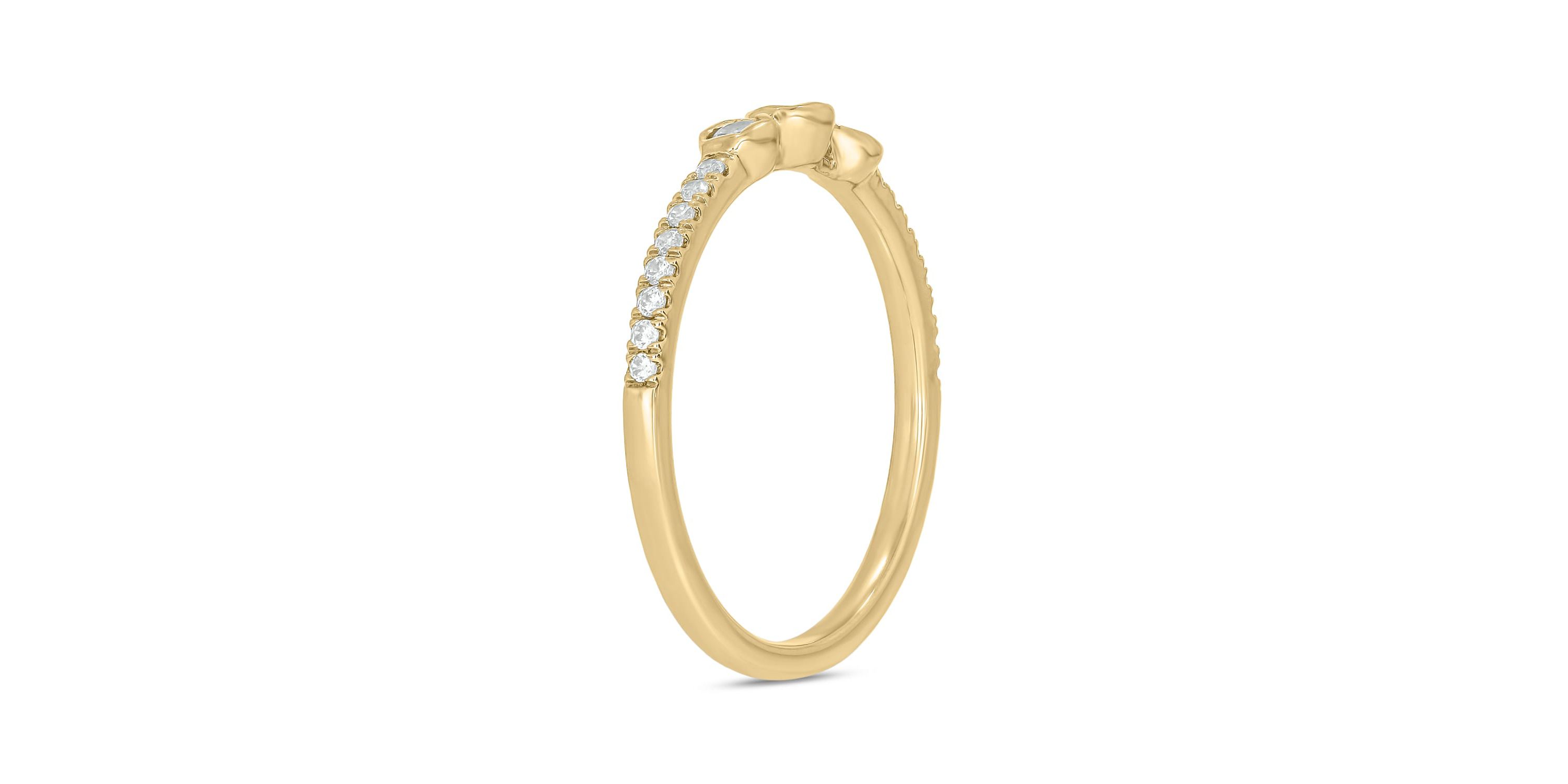 1/4 ct.t.w. Diamond  Fashion Ring in 14KT Rose Gold