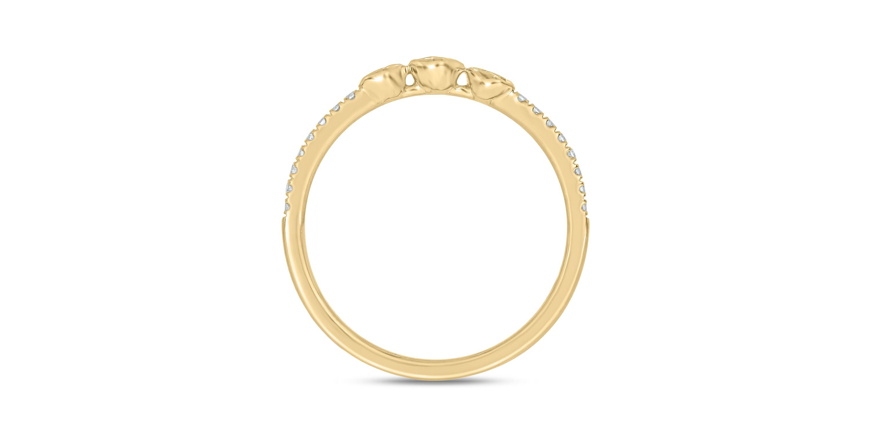 1/4 ct.t.w. Diamond  Fashion Ring in 14KT Rose Gold