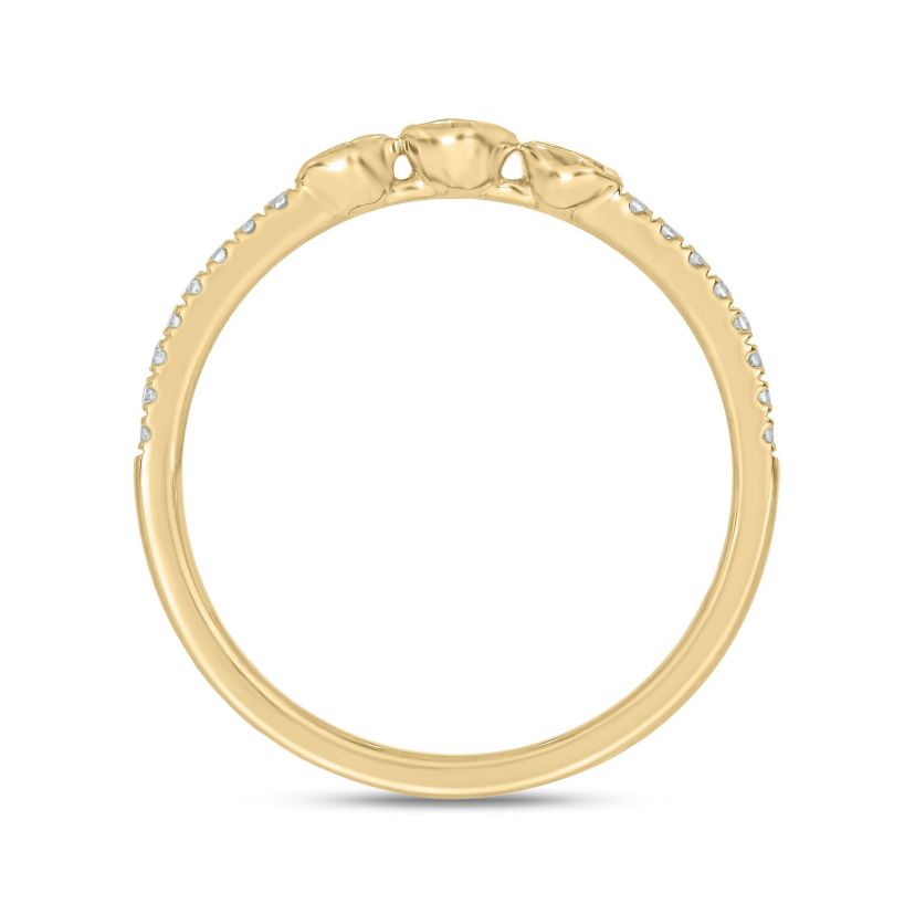 1/4 ct.t.w. Diamond  Fashion Ring in 14KT Rose Gold