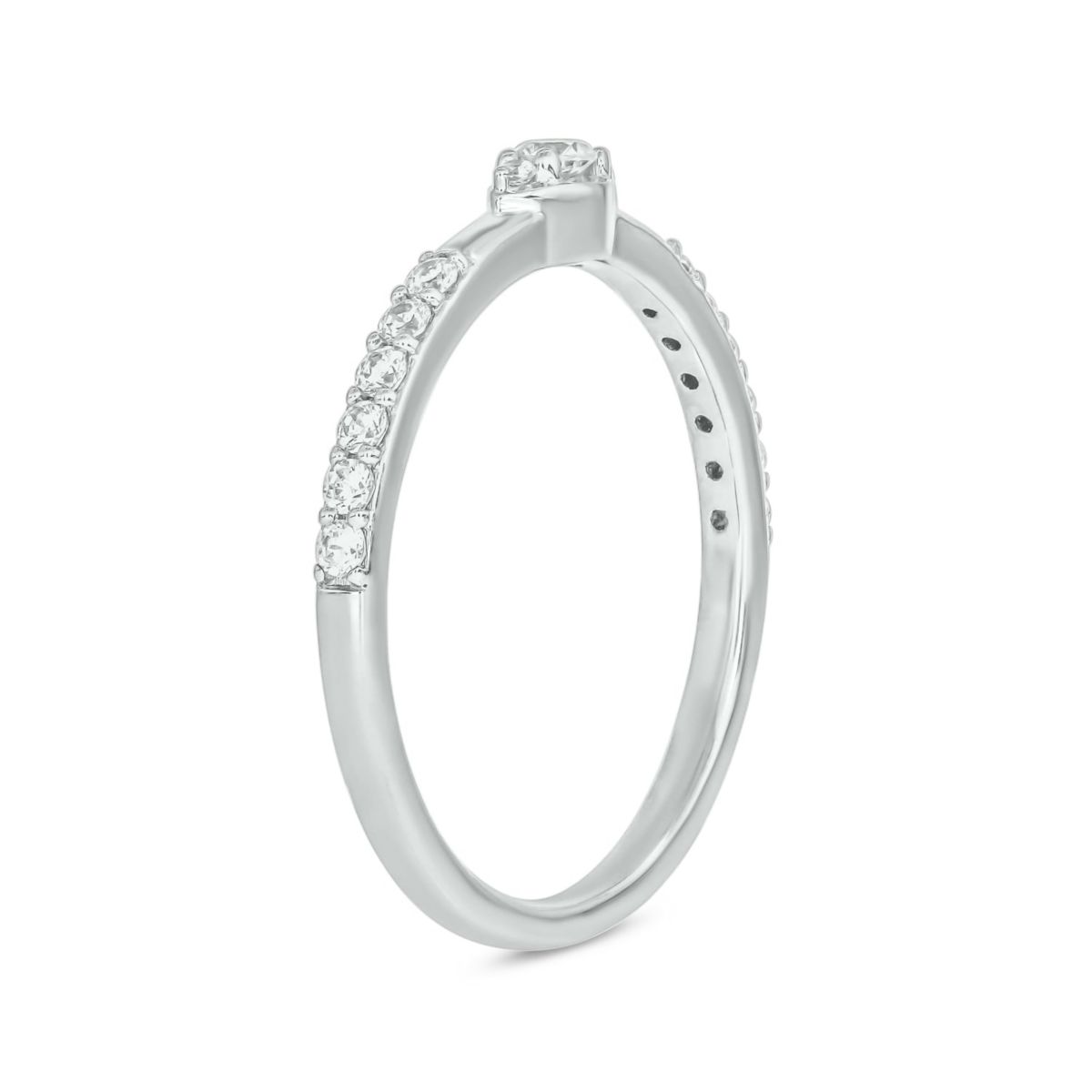 1/4 ct.t.w. Diamond Anniversary Band in 14KT White Gold