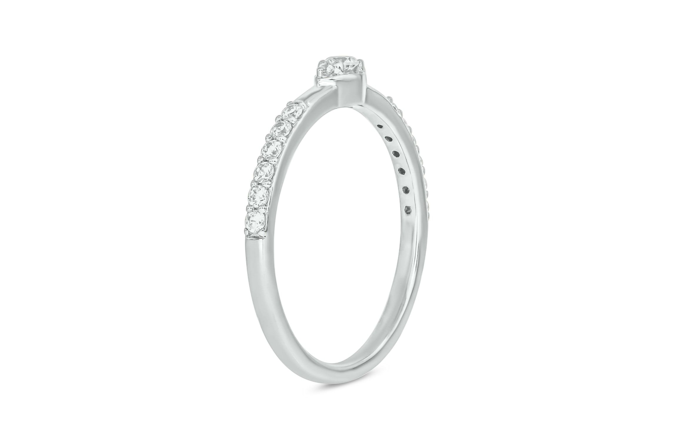 1/4 ct.t.w. Diamond Anniversary Band in 14KT White Gold