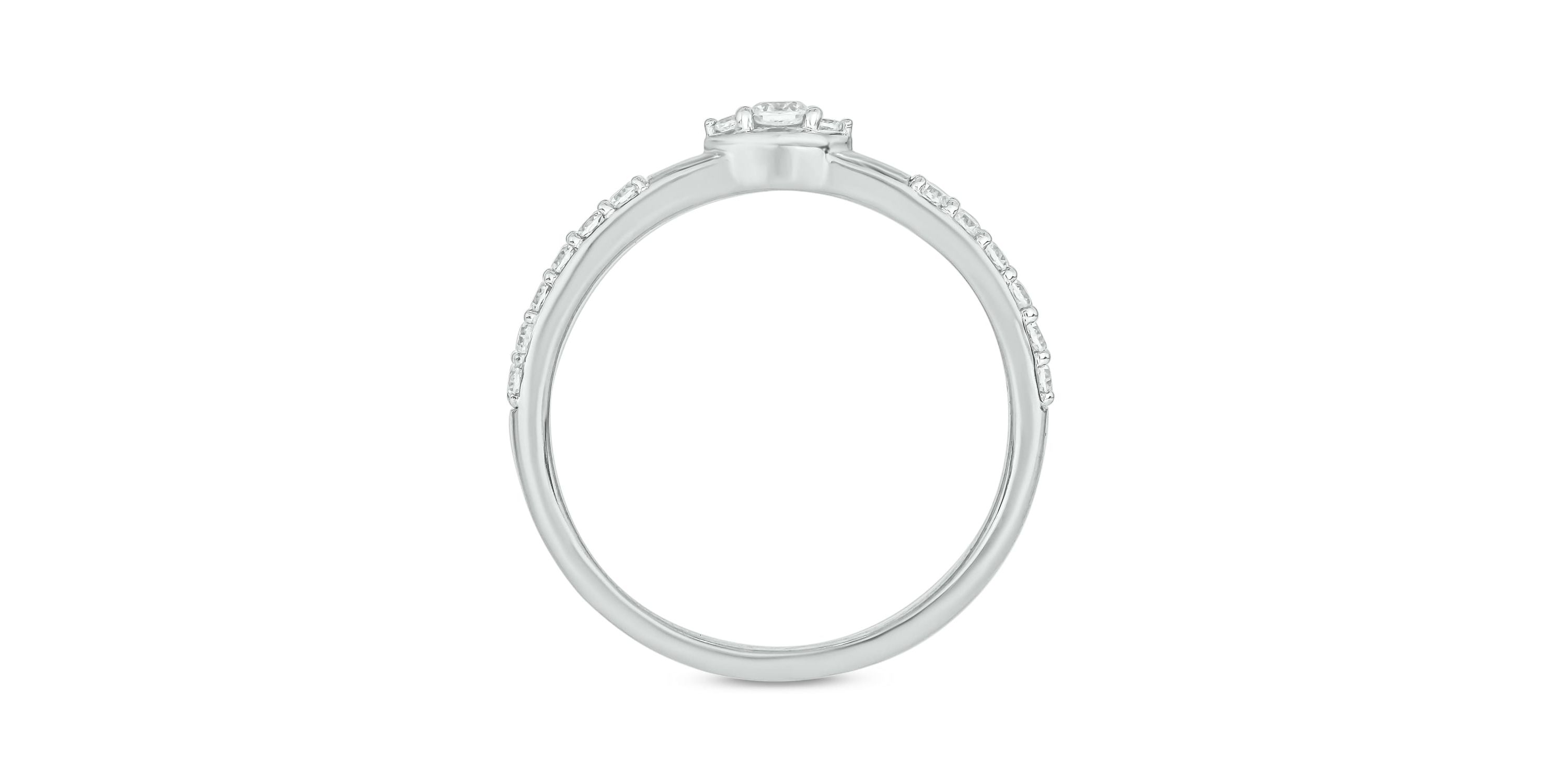 1/4 ct.t.w. Diamond Anniversary Band in 14KT White Gold