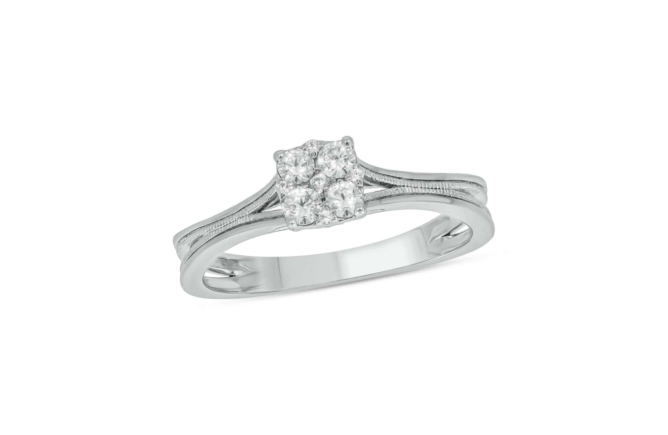 1/4 ct.t.w. Diamond  Fashion Ring in 14KT Rose Gold