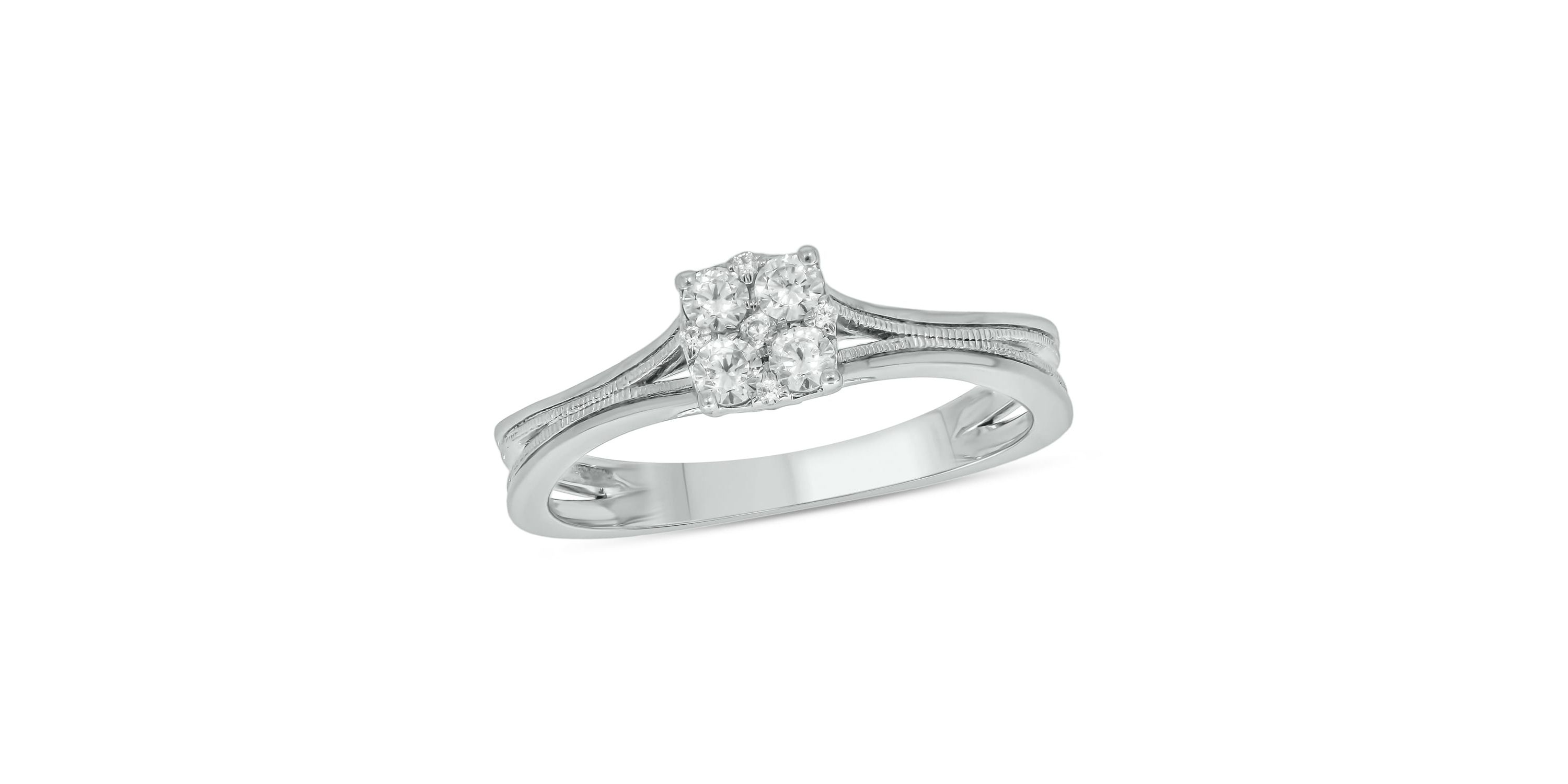 1/4 ct.t.w. Diamond  Fashion Ring in 14KT White Gold