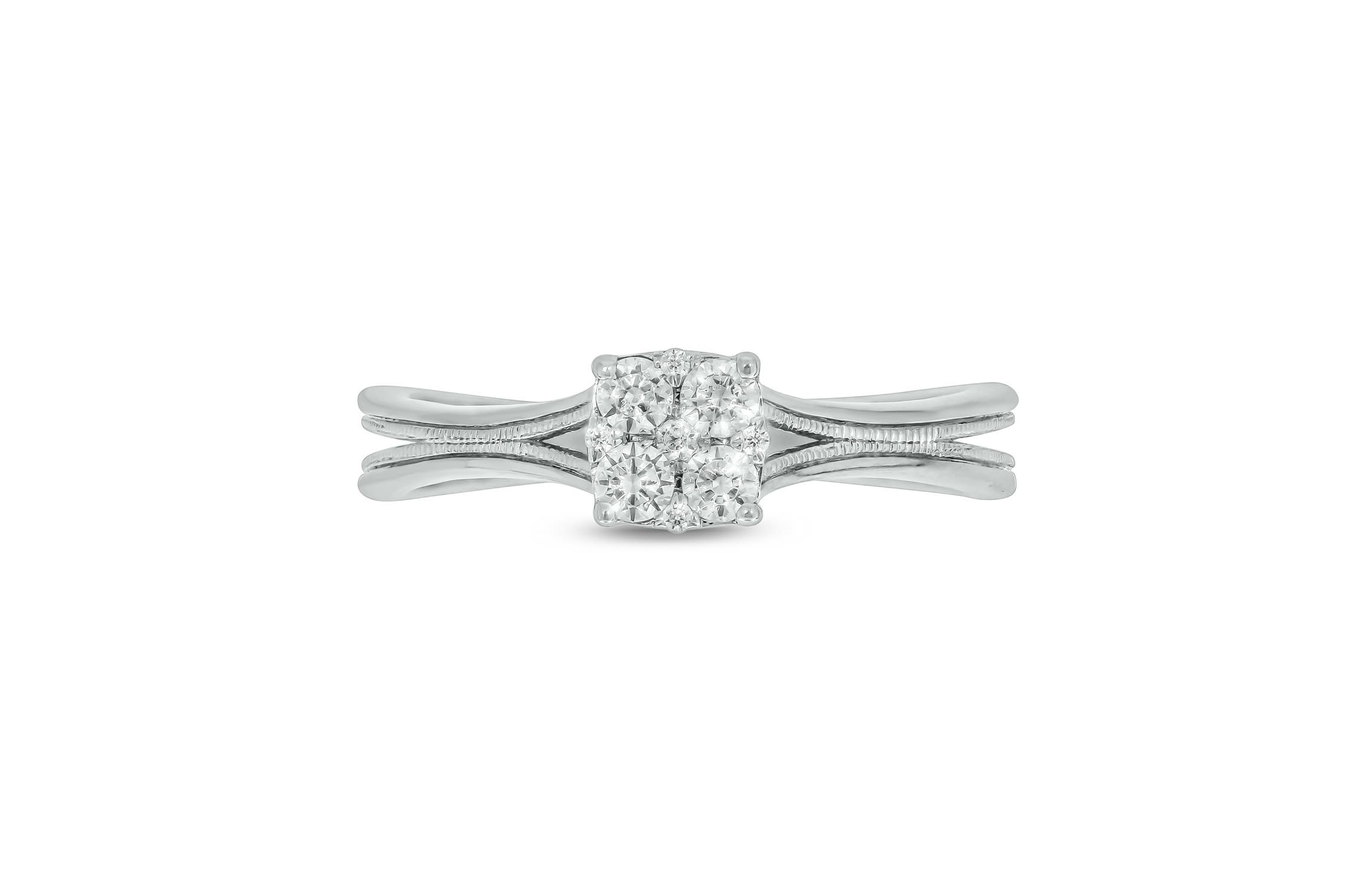 1/4 ct.t.w. Diamond  Fashion Ring in 14KT Rose Gold