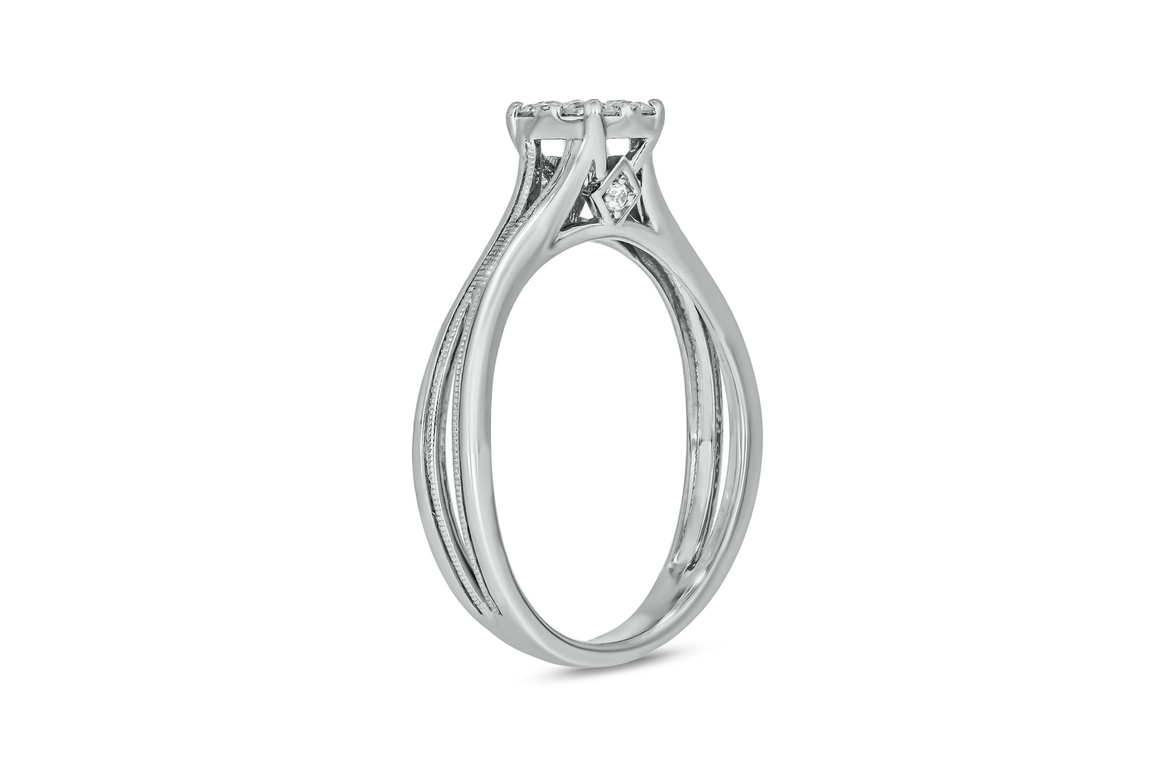 1/4 ct.t.w. Diamond  Fashion Ring in 14KT Rose Gold