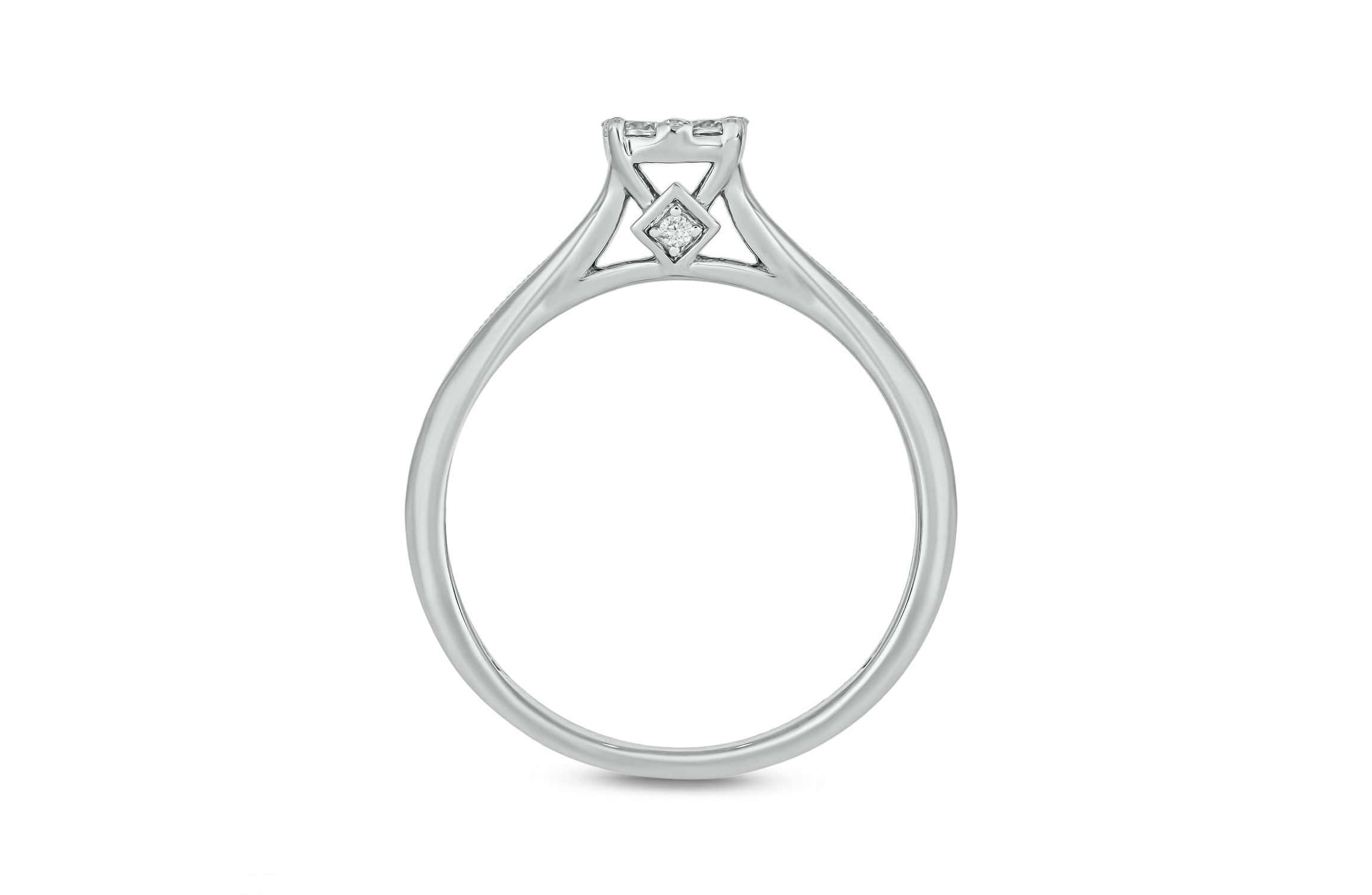 1/4 ct.t.w. Diamond  Fashion Ring in 14KT Rose Gold