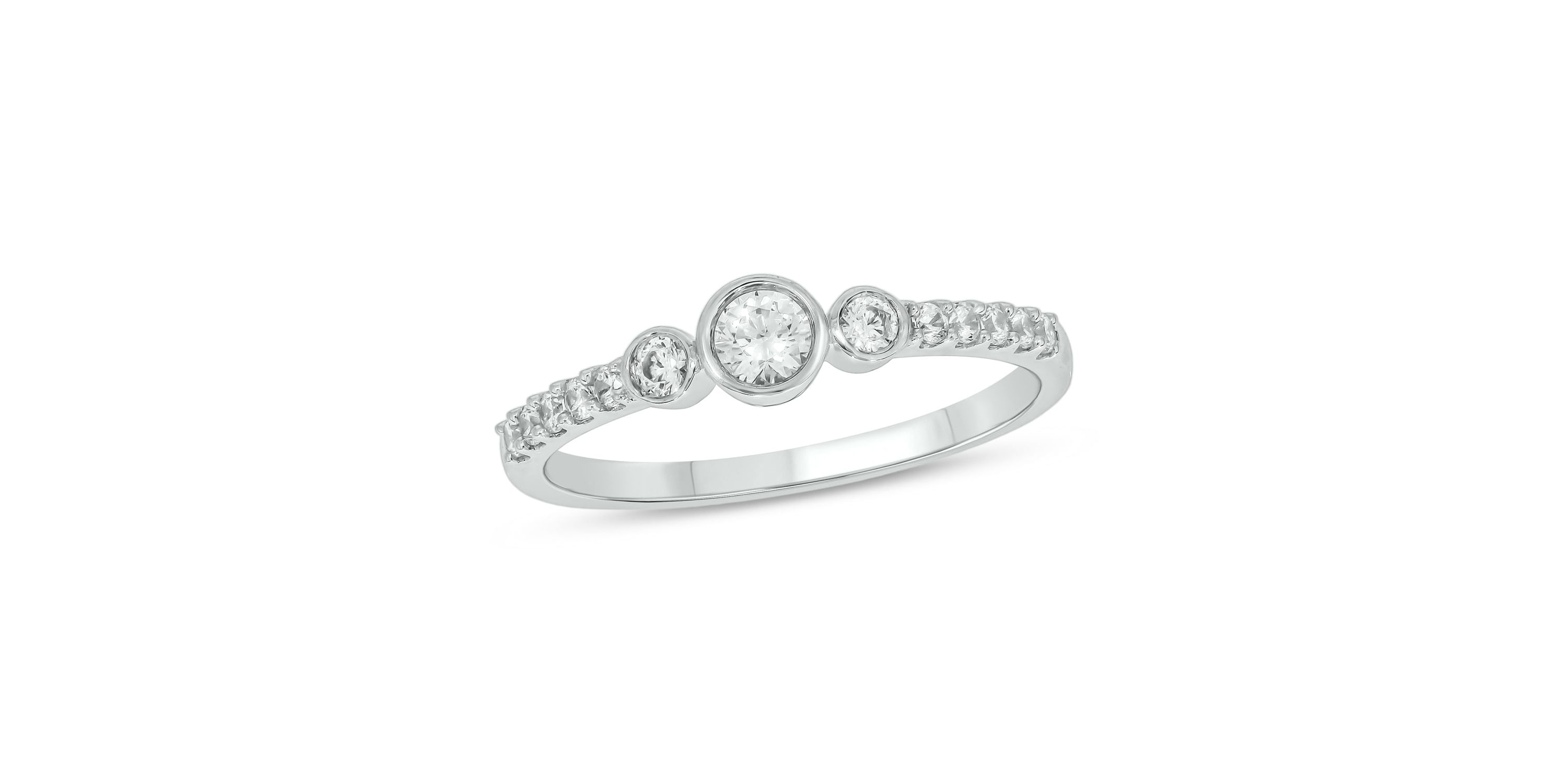 1/3 ct.t.w. Diamond Solitaire Ring in 14KT Yellow Gold