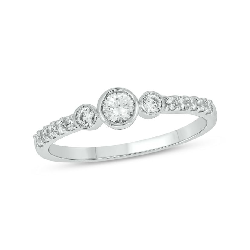 1/3 ct.t.w. Diamond Solitaire Ring in 14KT Yellow Gold