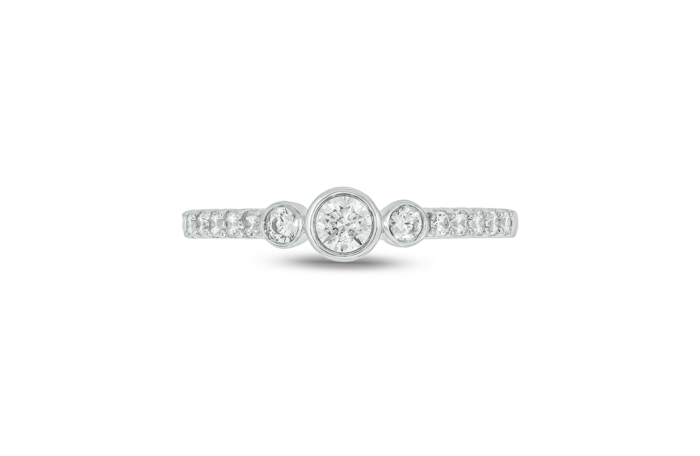 1/3 ct.t.w. Diamond Solitaire Ring in 14KT Yellow Gold
