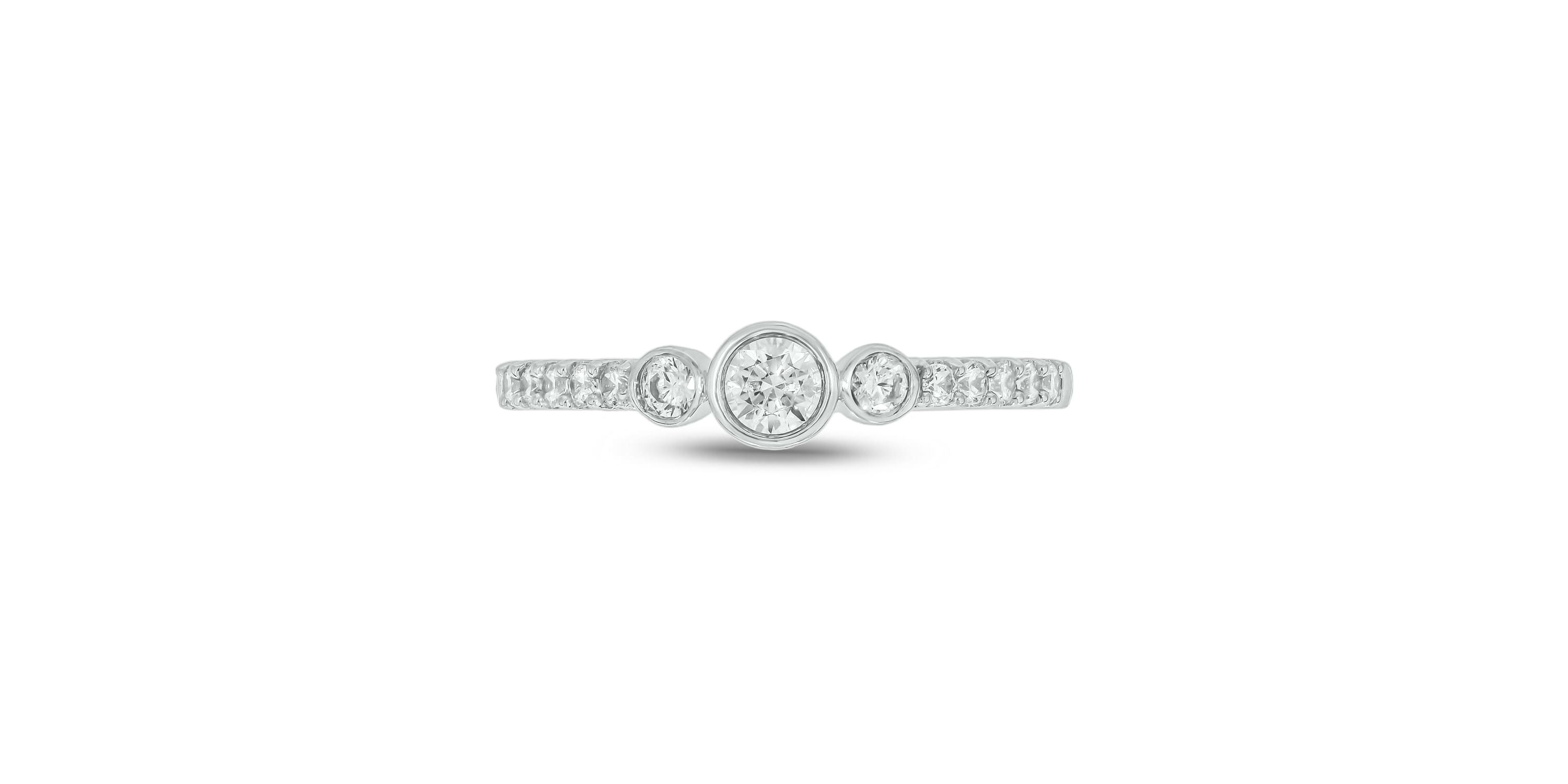1/3 ct.t.w. Diamond Solitaire Ring in 14KT Yellow Gold