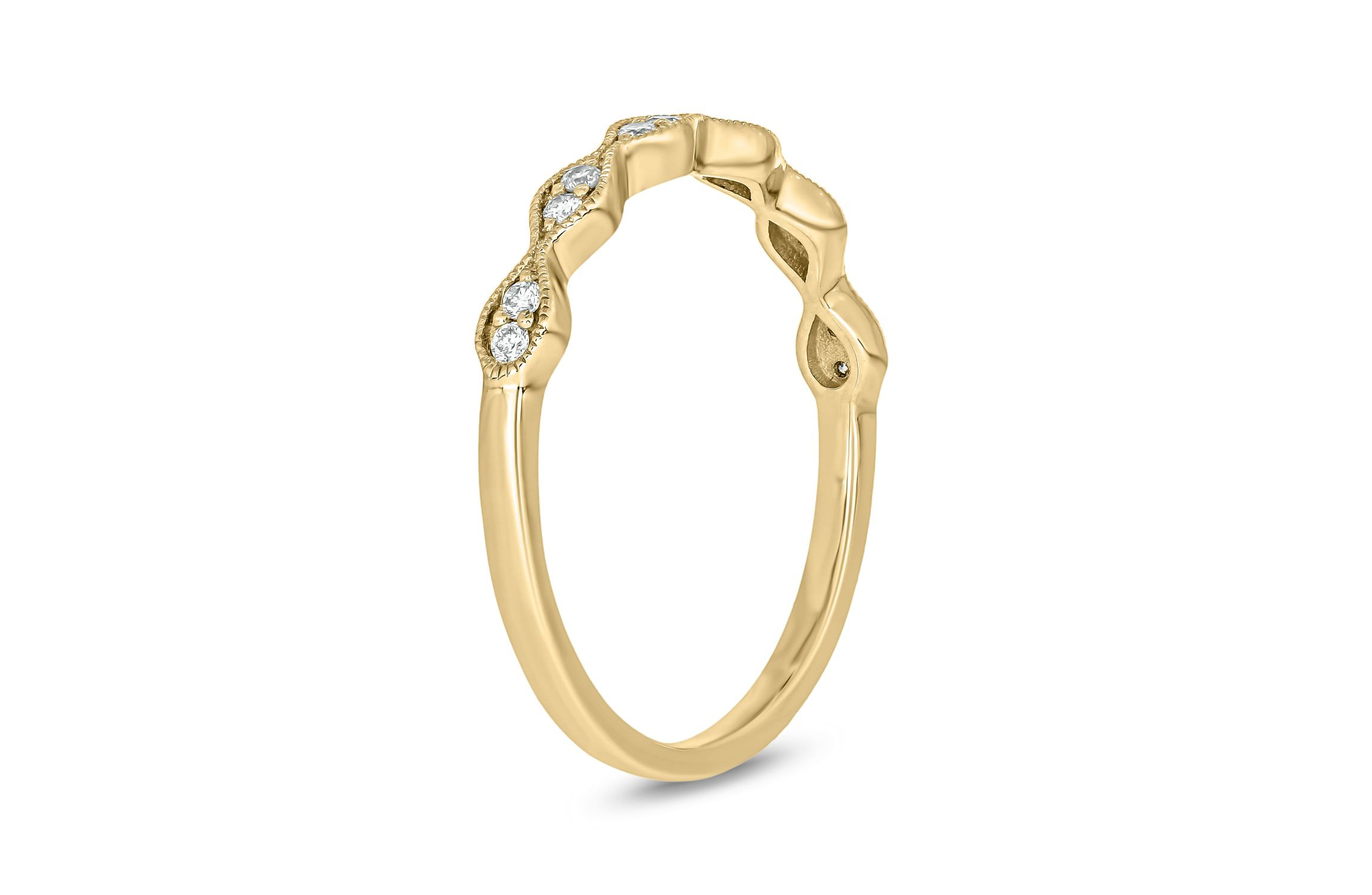 1/10 ct.t.w. Diamond Gorgeous  Anniversary Band in 14KT Yellow Gold
