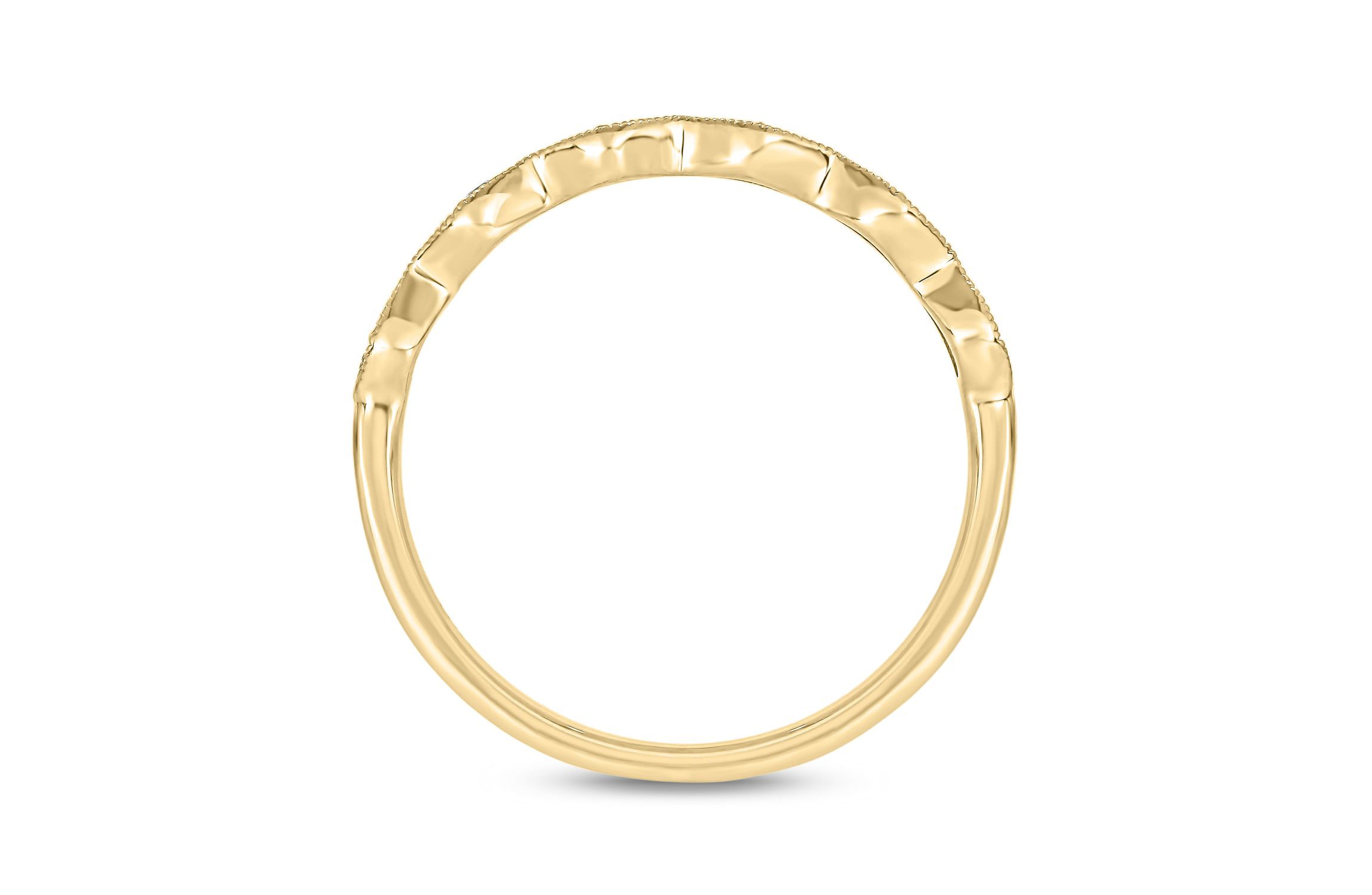 1/10 ct.t.w. Diamond Gorgeous  Anniversary Band in 14KT Yellow Gold