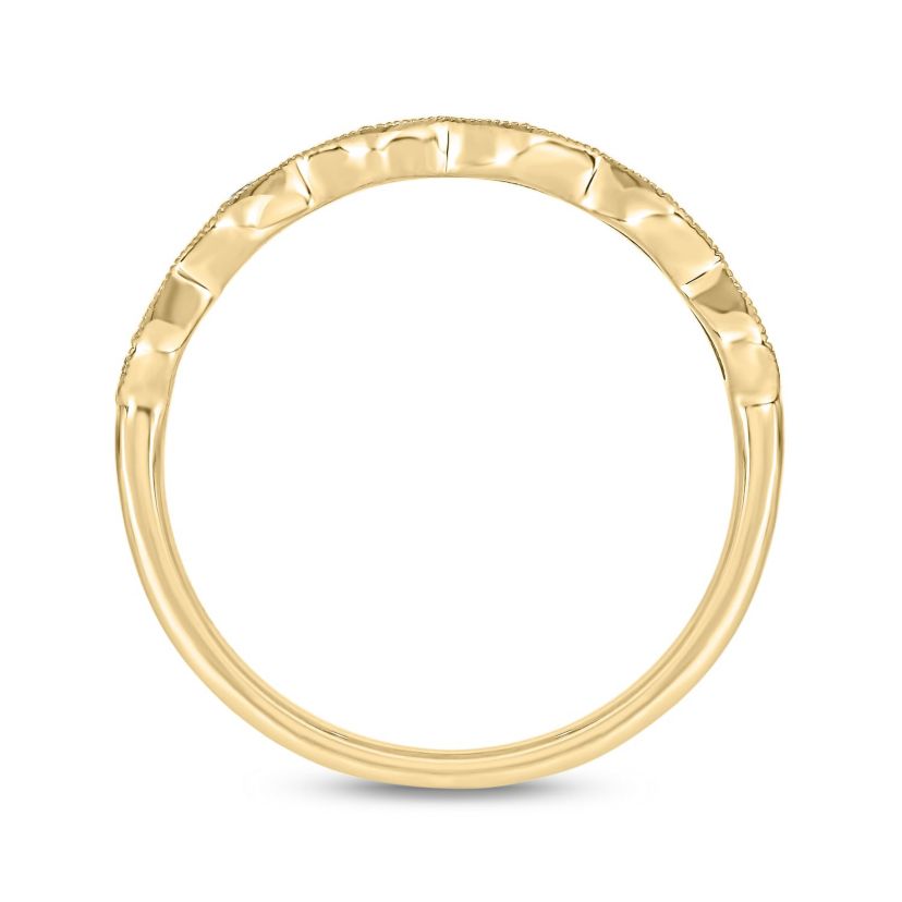 1/10 ct.t.w. Diamond Gorgeous  Anniversary Band in 14KT Yellow Gold