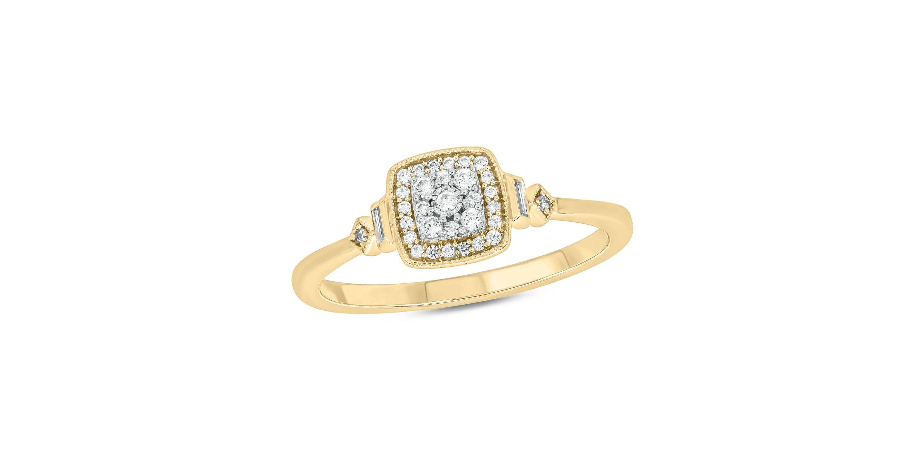 1/6 ct.t.w. Diamond Gorgeous Promise Ring in 14KT White Gold