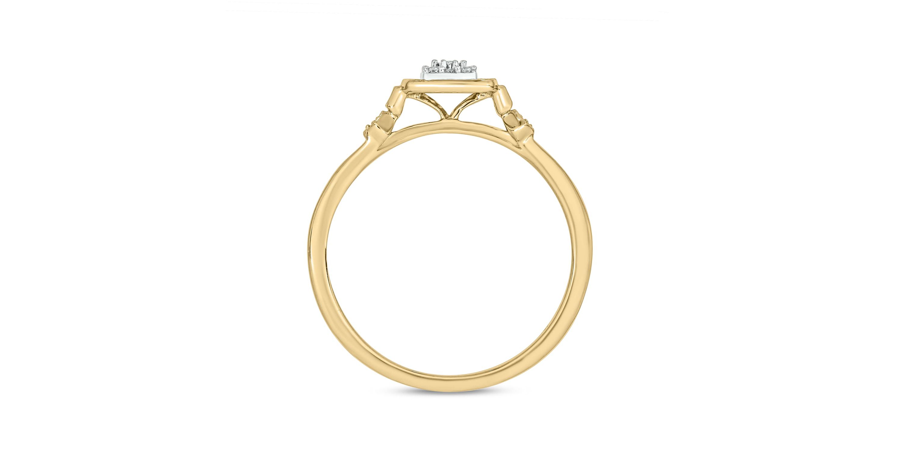 1/6 ct.t.w. Diamond Gorgeous Promise Ring in 14KT White Gold