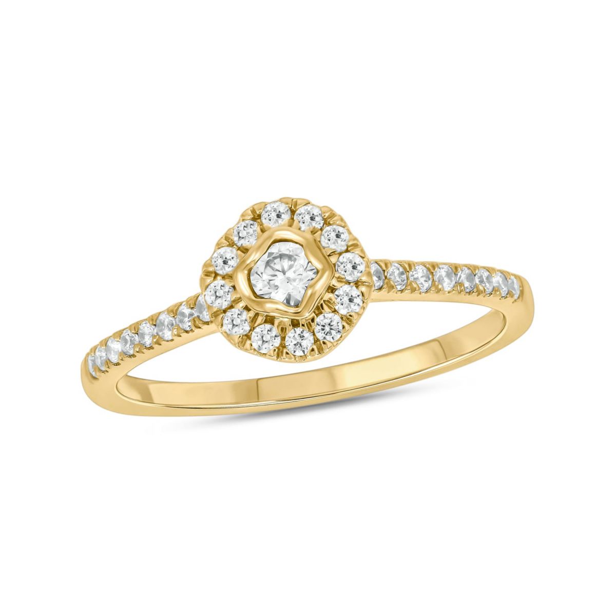 1/3 ct.t.w. Diamond Gorgeous Promise Ring in 14KT White Gold