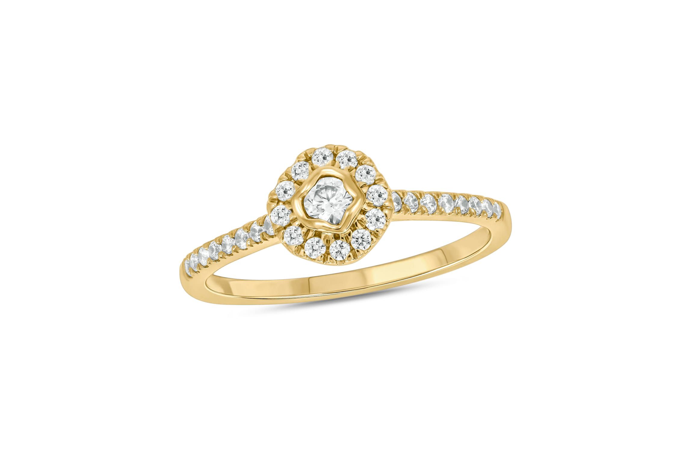 1/3 ct.t.w. Diamond Gorgeous Promise Ring in 14KT White Gold
