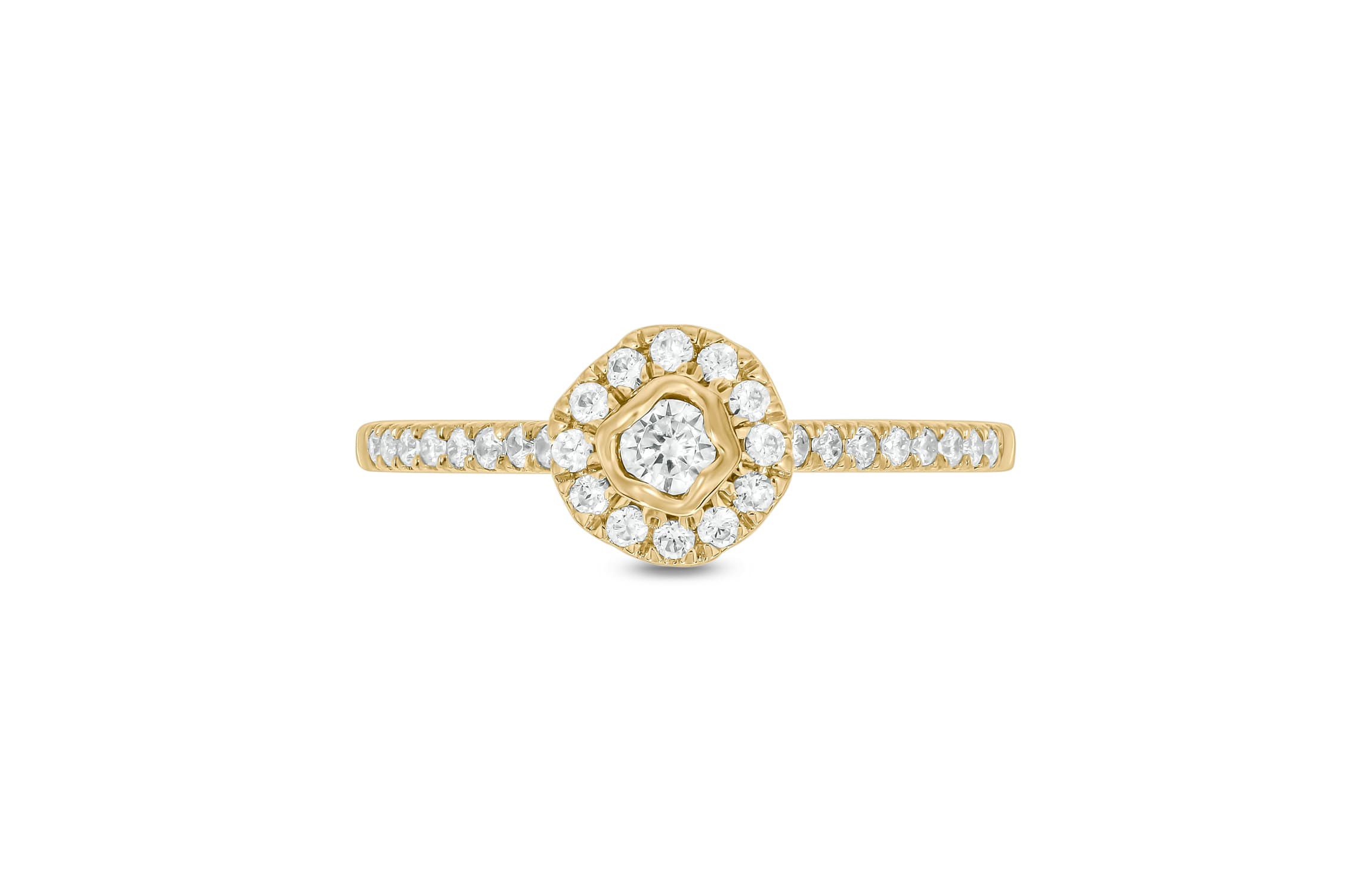 1/3 ct.t.w. Diamond Gorgeous Promise Ring in 14KT White Gold