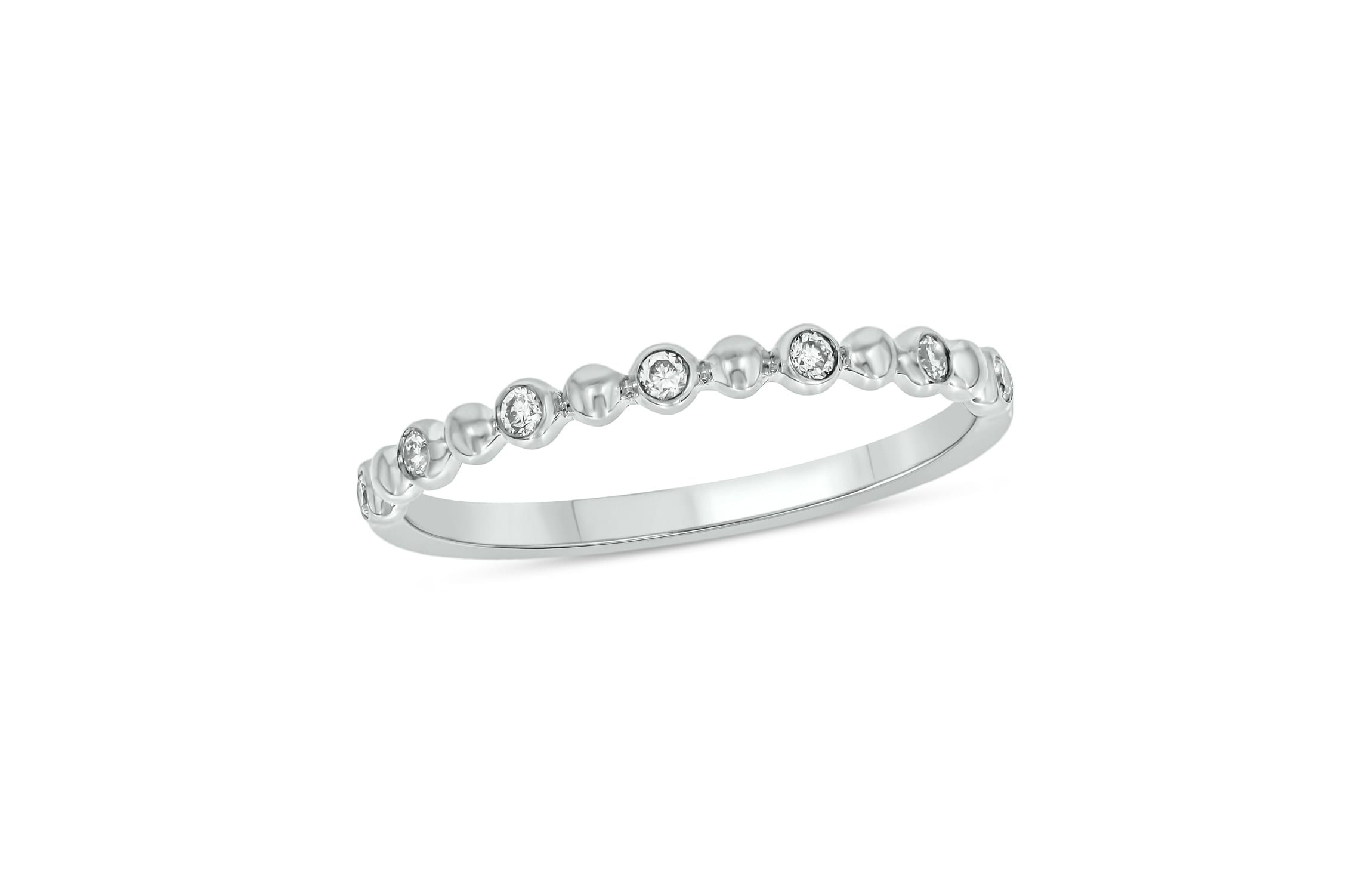 1/10 ct.t.w. Diamond Anniversary Band in 14KT Yellow Gold